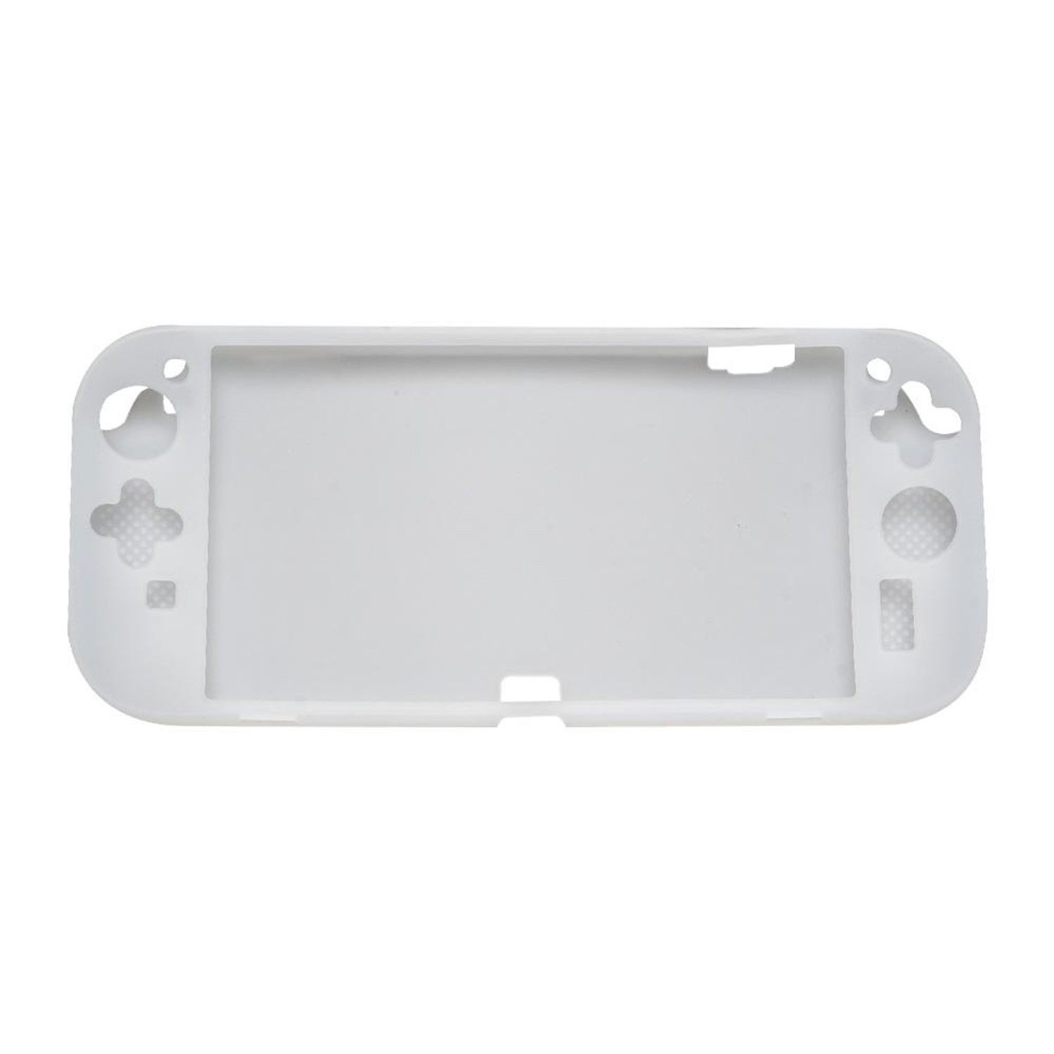 Wigento Handyhülle Für Nintendo Switch 2 Soft Silikon Gehäuse Anti Rutsch Design Weiß, Soft Silikon Schutzhülle mit Anti-Rutsch Oberfläche