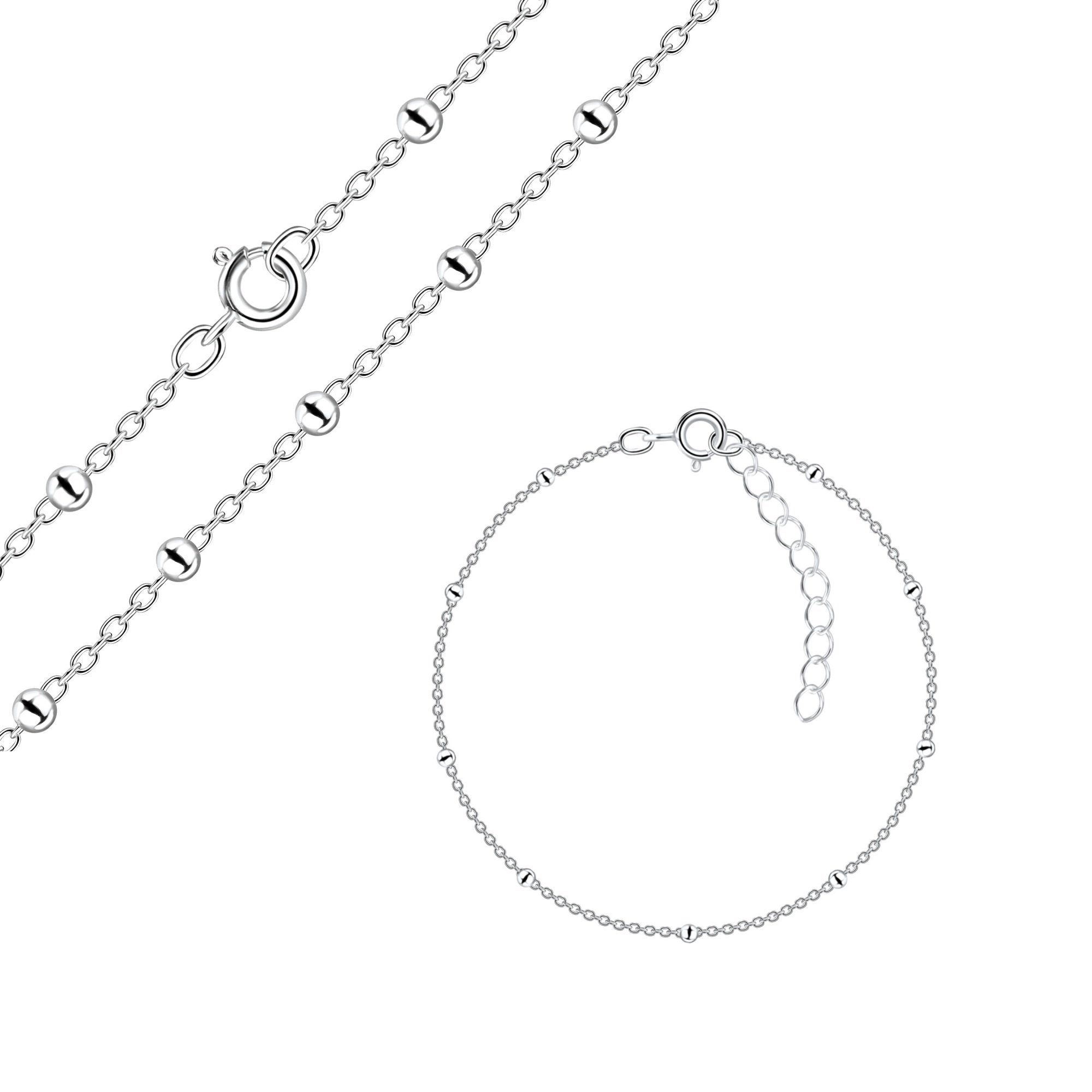 ALEXANDER YORK Schmuckset Schmuckset, Kette mit Armband SATELLITE, 2-tlg. günstig online kaufen