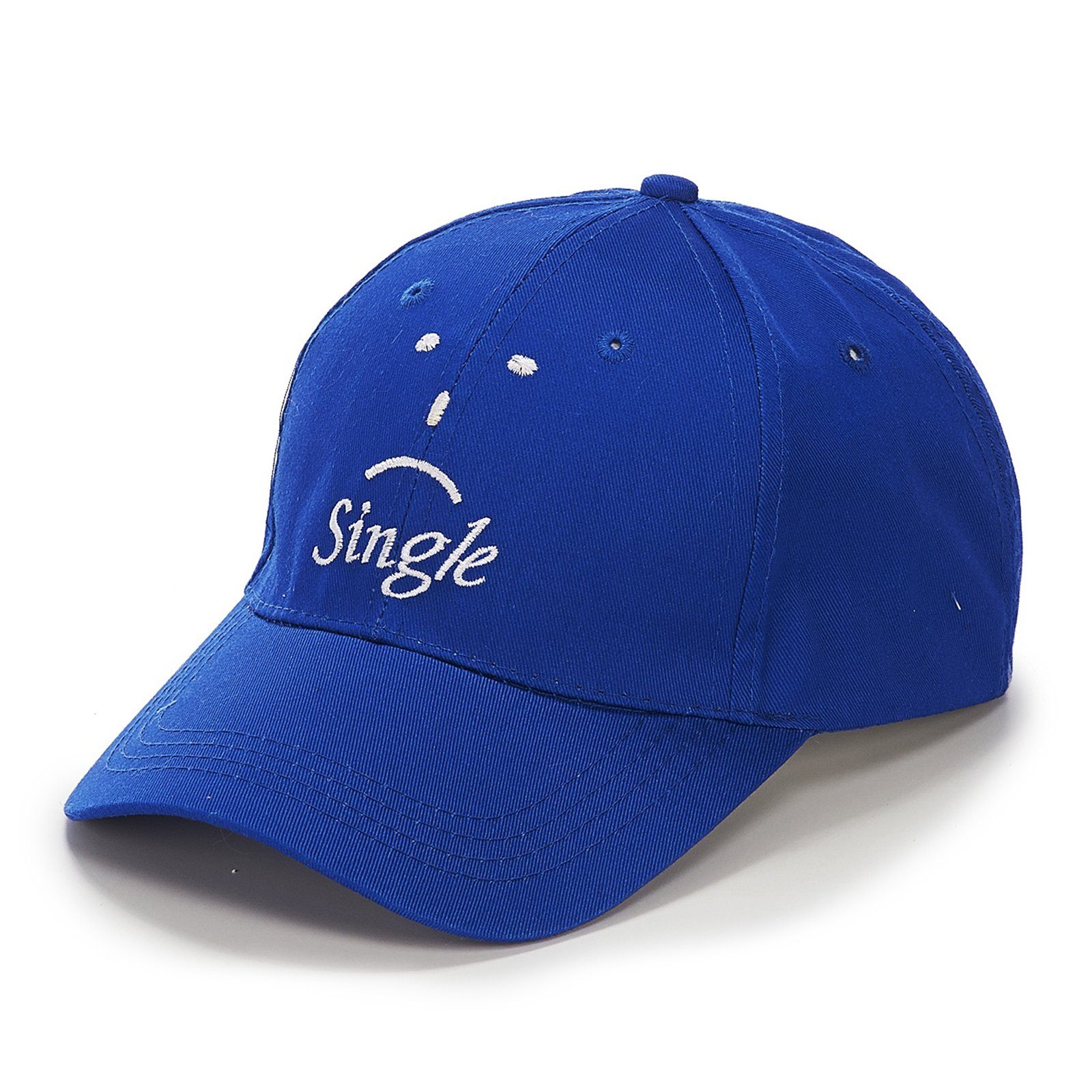 Cap HTI-Living Single Baseball Baseball Cap Blau
