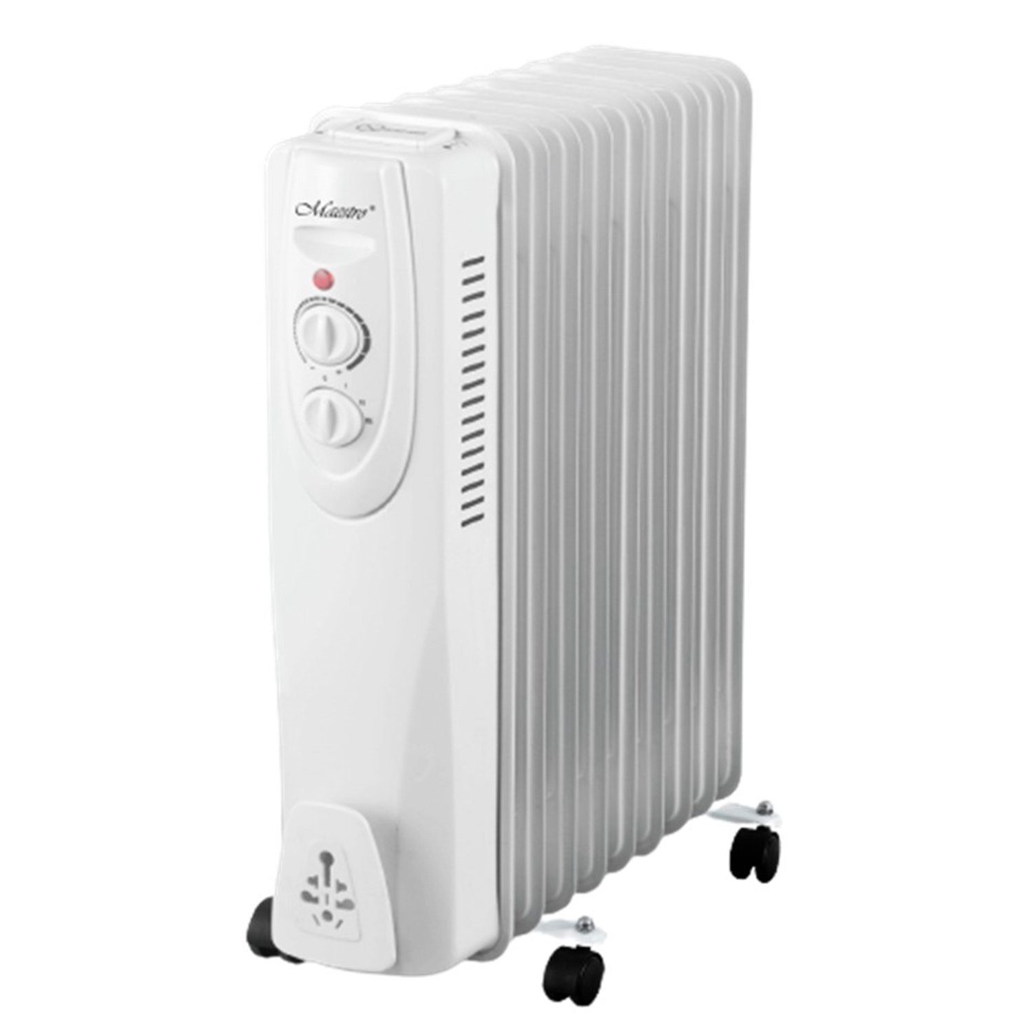 Feel Maestro Ölradiator MR-950-9, 2000 W, Elektrische Ölheizung 9 Rippen 3 Heizstufen