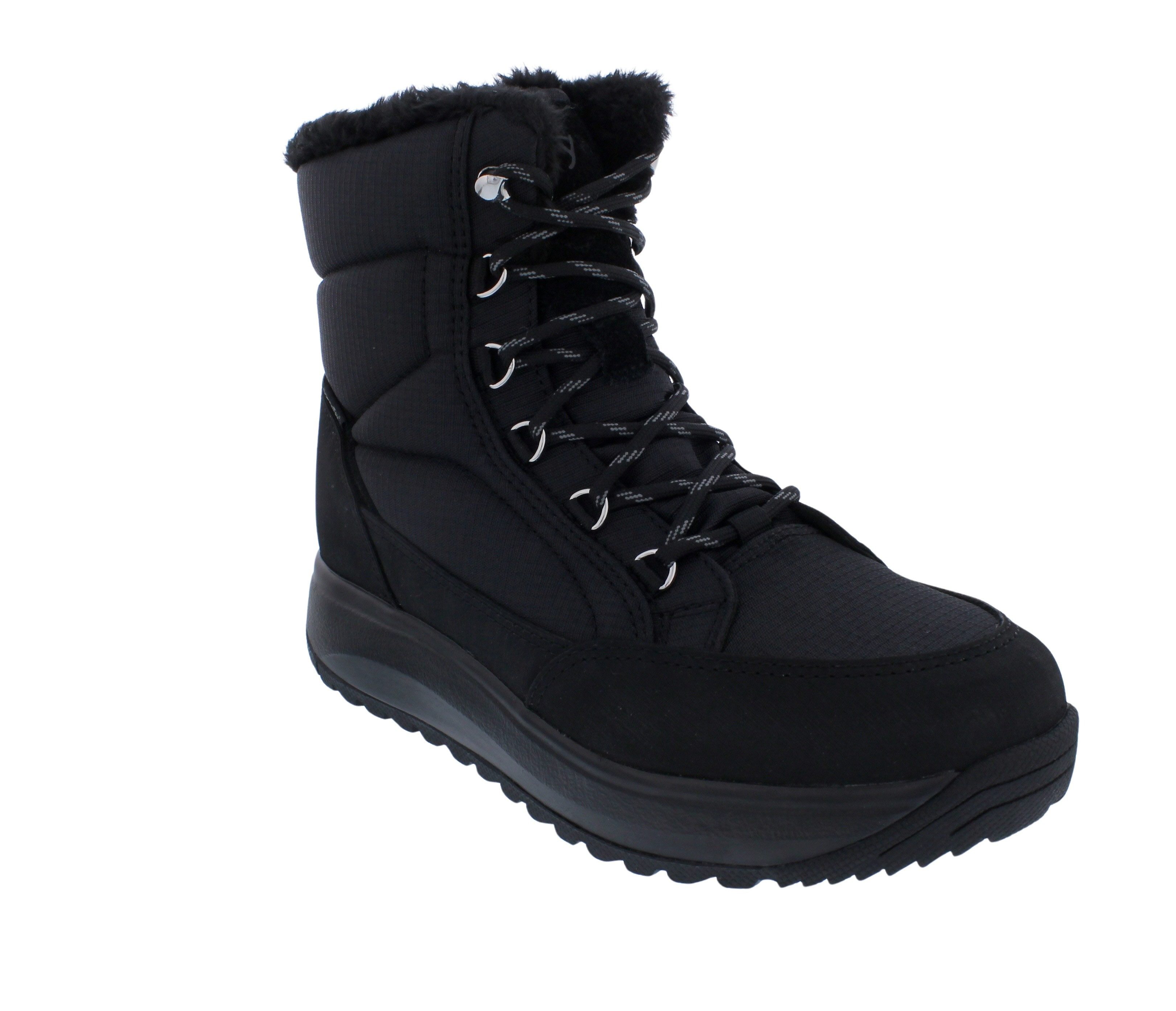 Joya Joya Tiffany STX Black II Stiefel, SympaTex®, wasserdichte Textil Micr Schnürstiefel