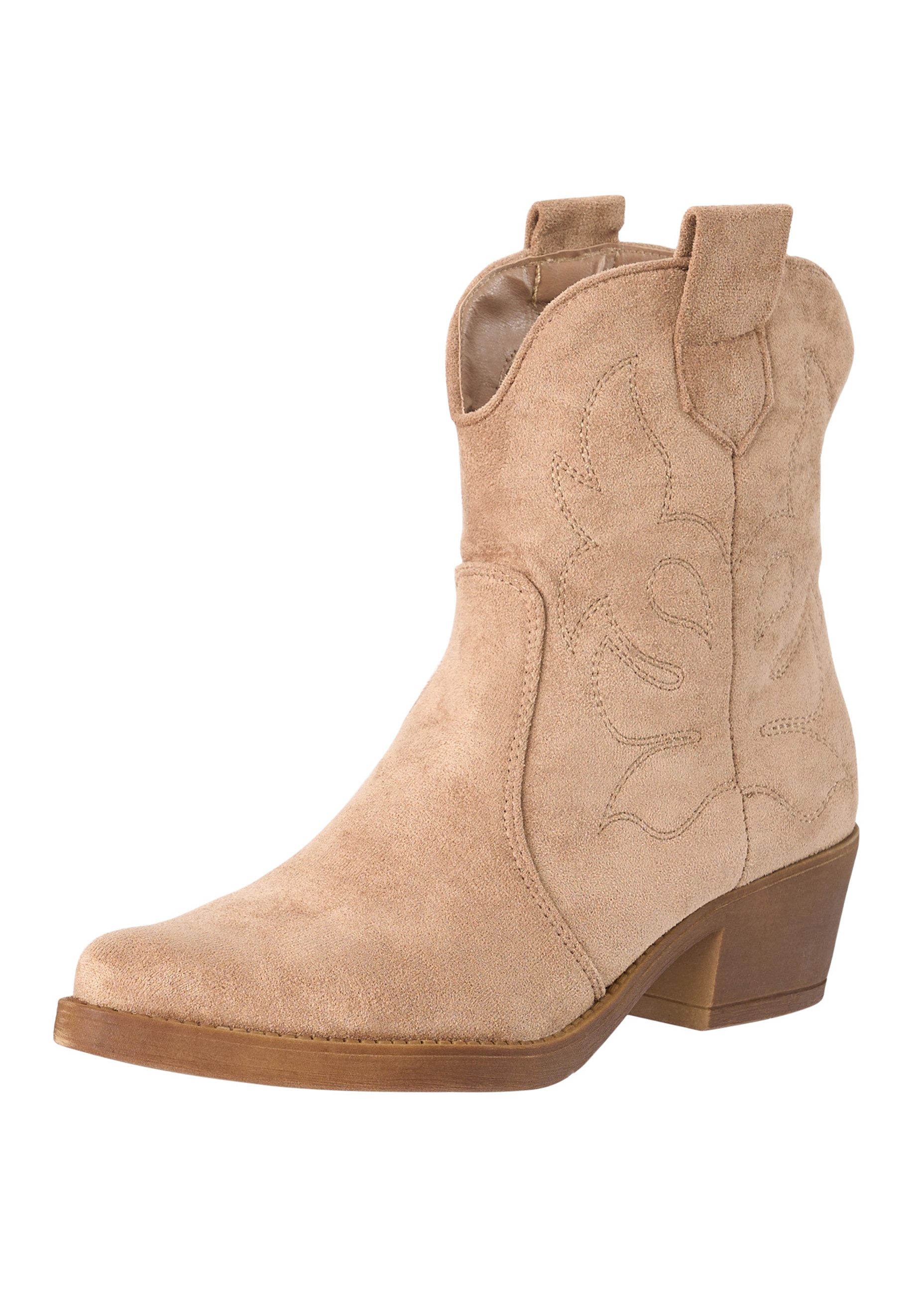 Salinyang Cowboy-Stiefeletten Stiefelette