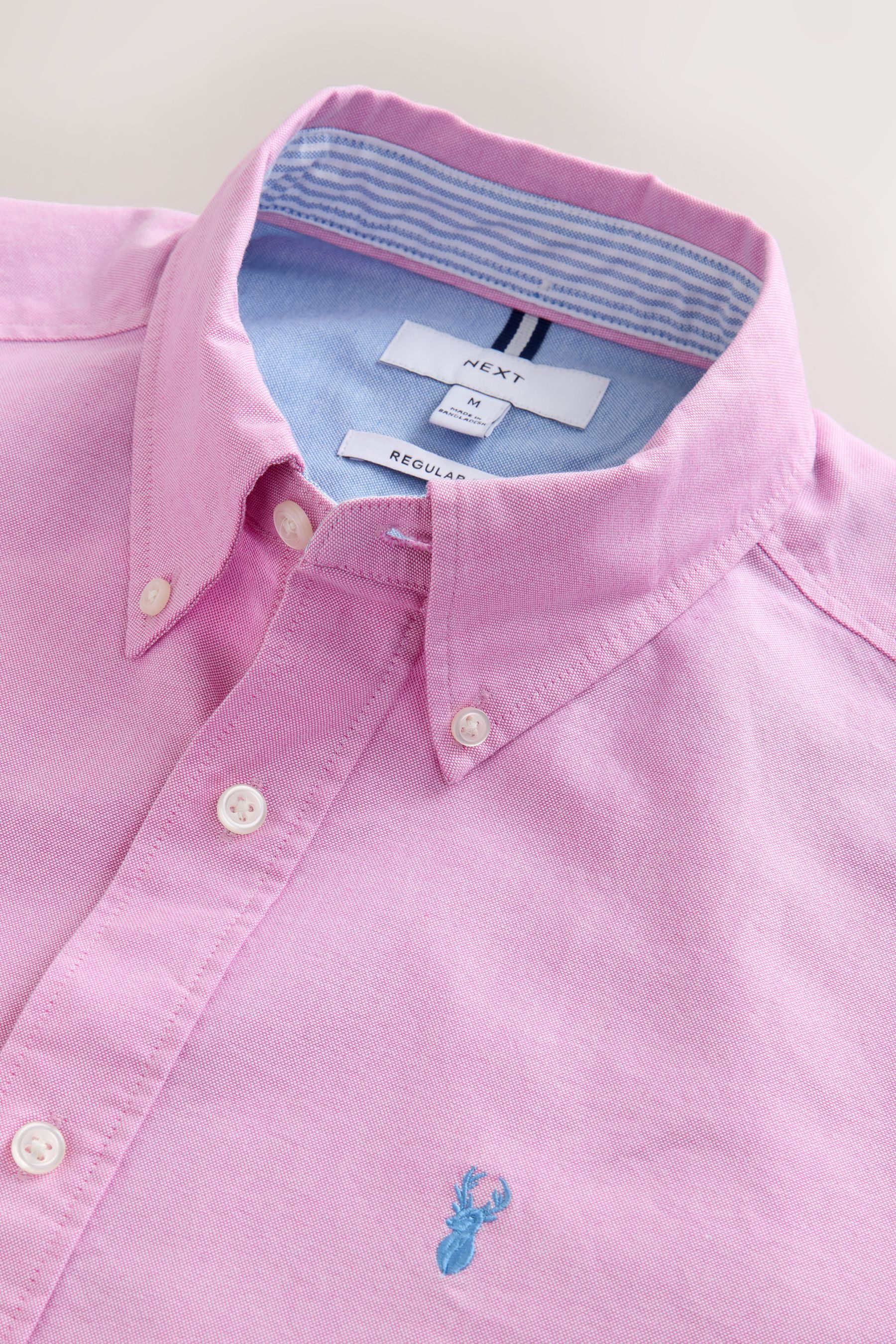 Next Langarmhemd Regular Fit Oxford-Langarmhemd (1-tlg) günstig online kaufen