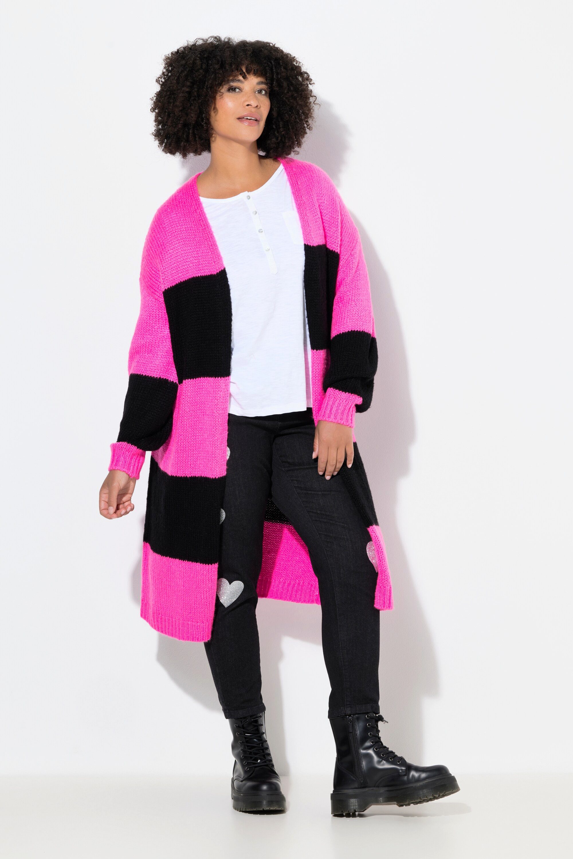Angel of Style Strickjacke Long-Strickjacke Straight günstig online kaufen