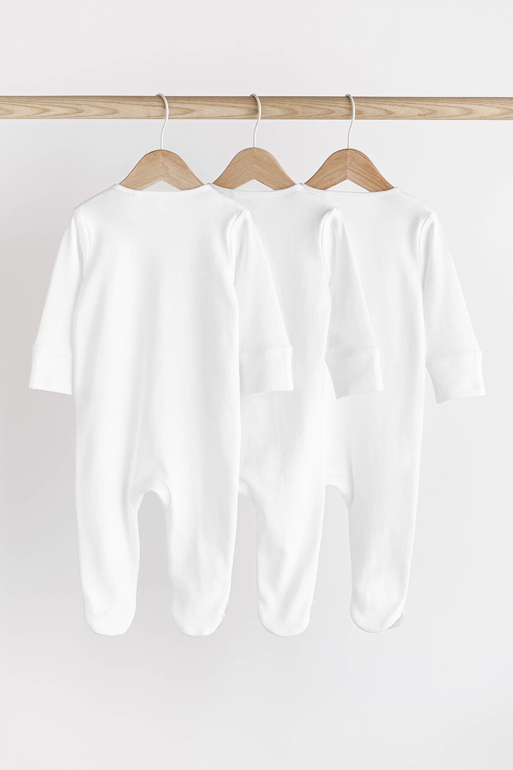 Next Schlafoverall Essential Babyschlafanzüge, 3er-Pack (3-tlg)