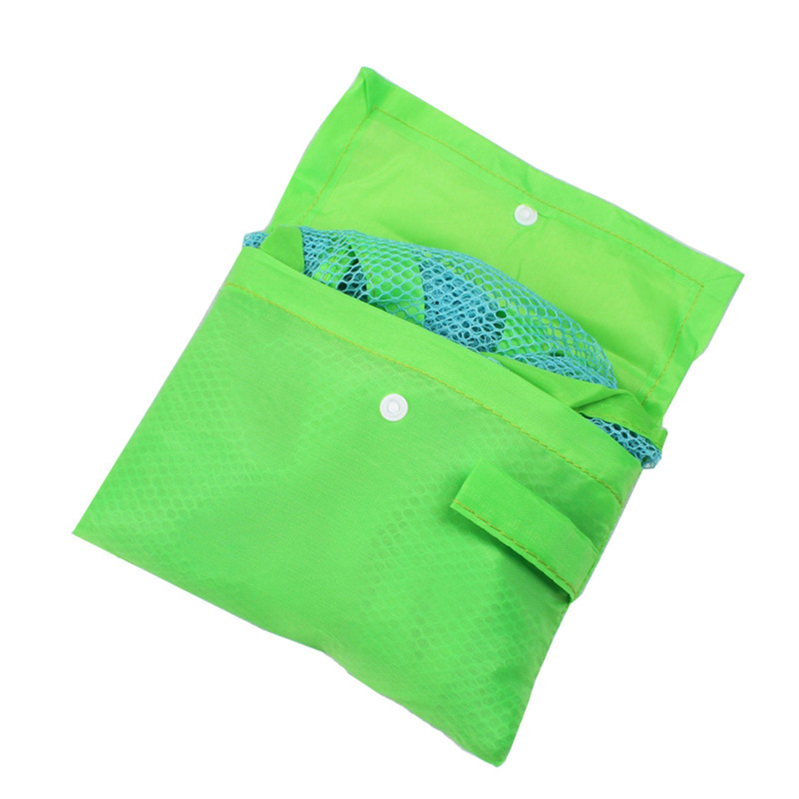 Blusmart Strandtasche Netz-Strandtaschen, Extra Große Tragetasche Zur Aufbewahrung Von blue net green tape L