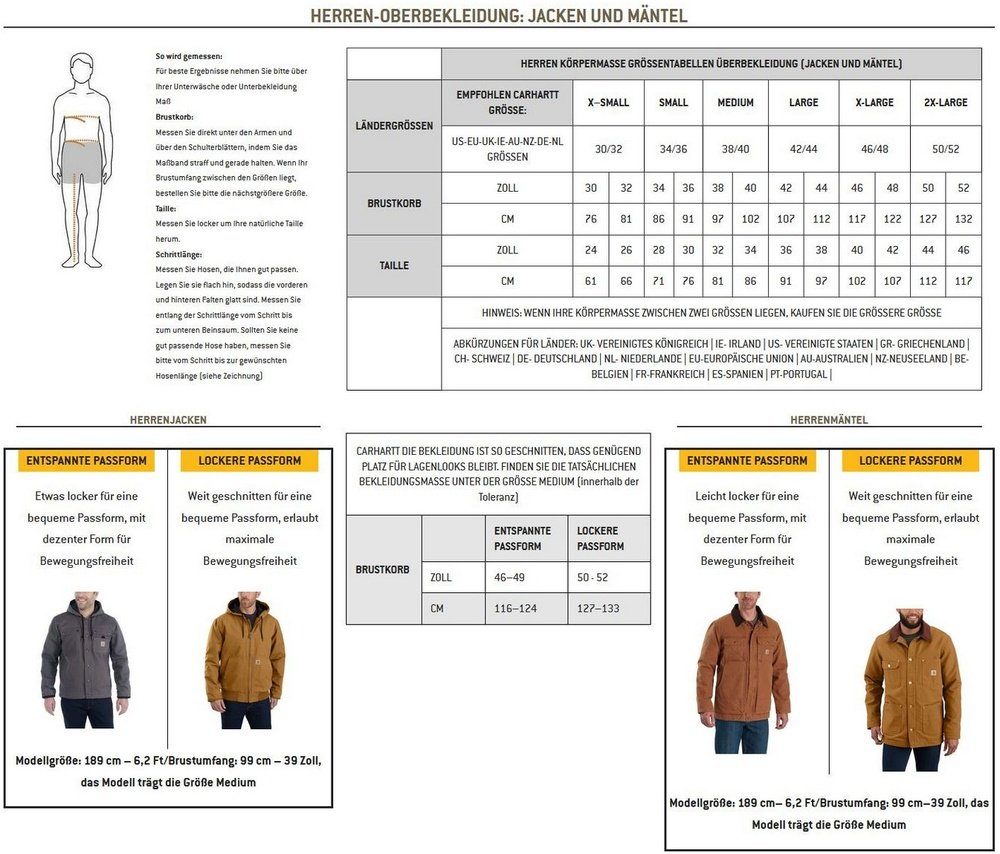 Carhartt Kurzjacke Montana 106432 günstig online kaufen