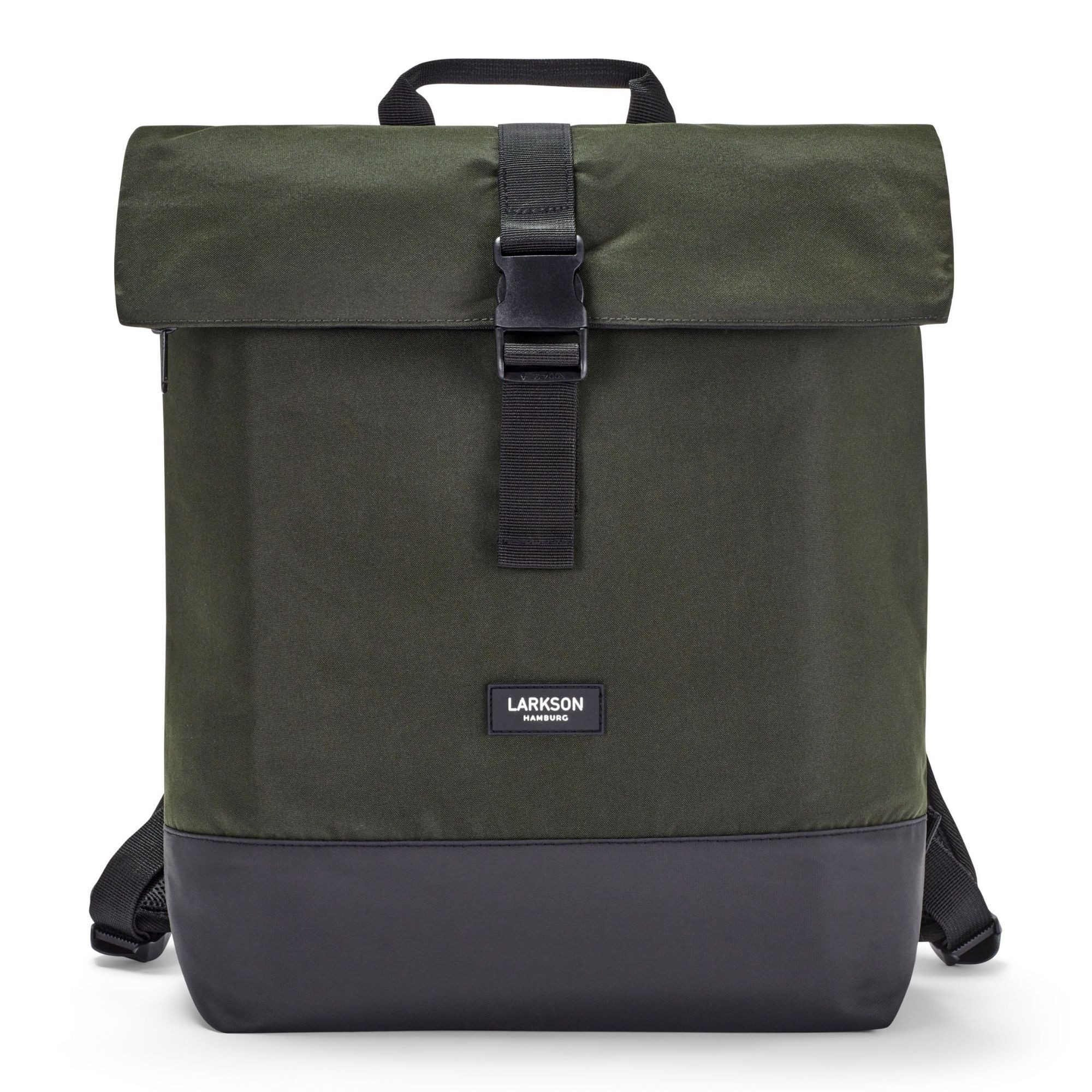 LARKSON Cityrucksack TAMMO, Rolltop Damen Herren, Laptop Fach (1-tlg), Flexible Größe, Wasserabweisend