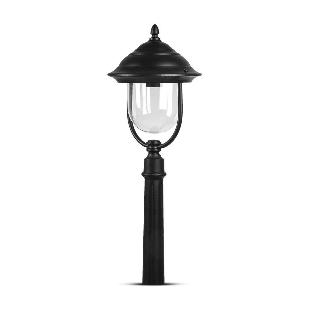 Lampe Außen-Stehlampe, LED Leuchtmittel Steh etc-shop ALU Warmweiß, Außen Höhe Leuchte Beleuchtung inklusive, Laterne Stand