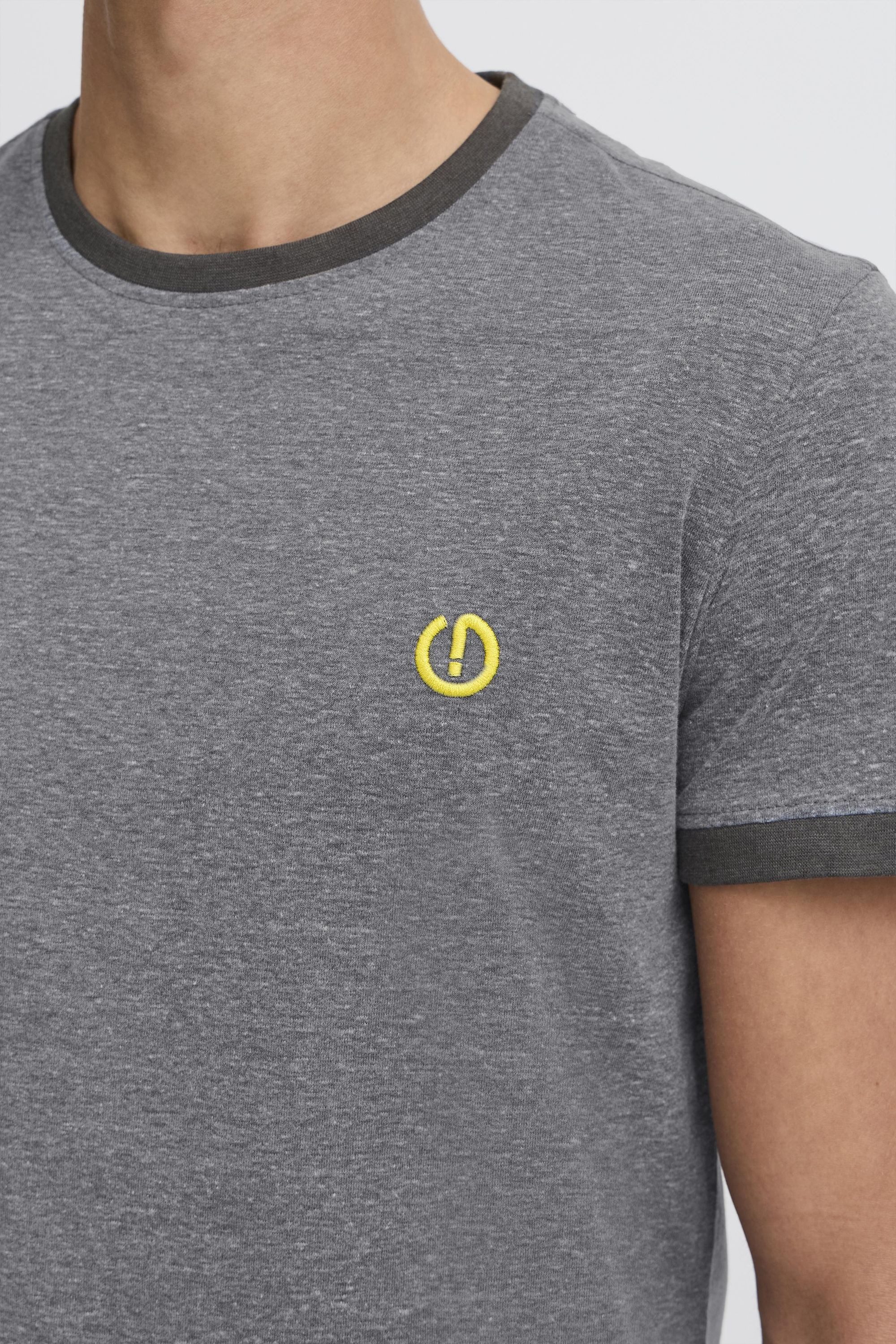 !Solid T-Shirt SDBennTee Kurzarmshirt mit farblich abgesetztem Kragen und Ärmelsaum