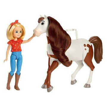 Mattel® Anziehpuppe Mattel GXF23 - DreamWorks - Spirit - Abigail & Boomerang, Puppe mit Pf