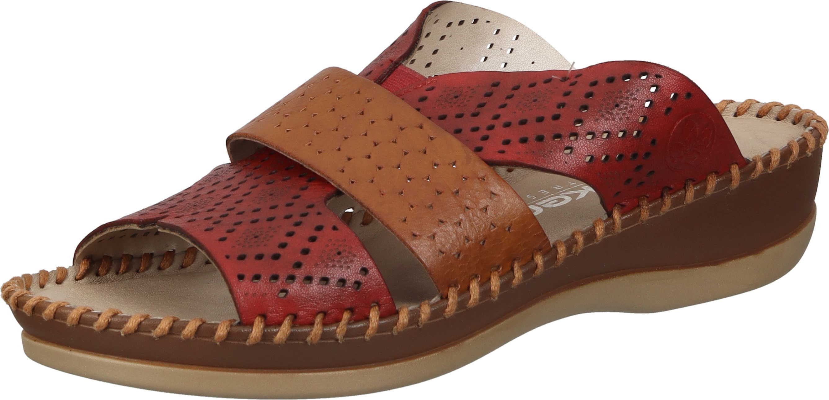 Rieker Мулы Pantolette aus echtem Leder