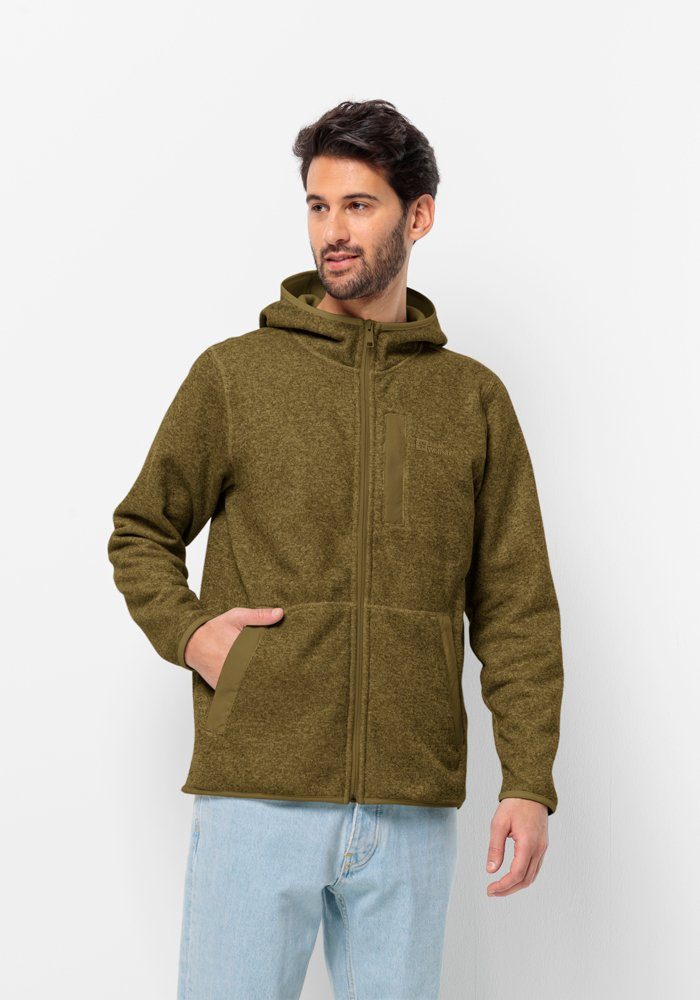 Jack Wolfskin Fleecejacke TANNENSPUR HOODED JKT M