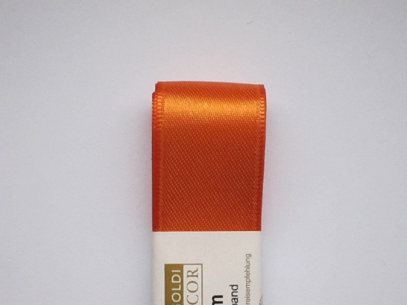 Goldina Loy GmbH + Co KG Geschenkband STOFF- BAND Doppelsatin farbig GOLDINA 25 mm/3m