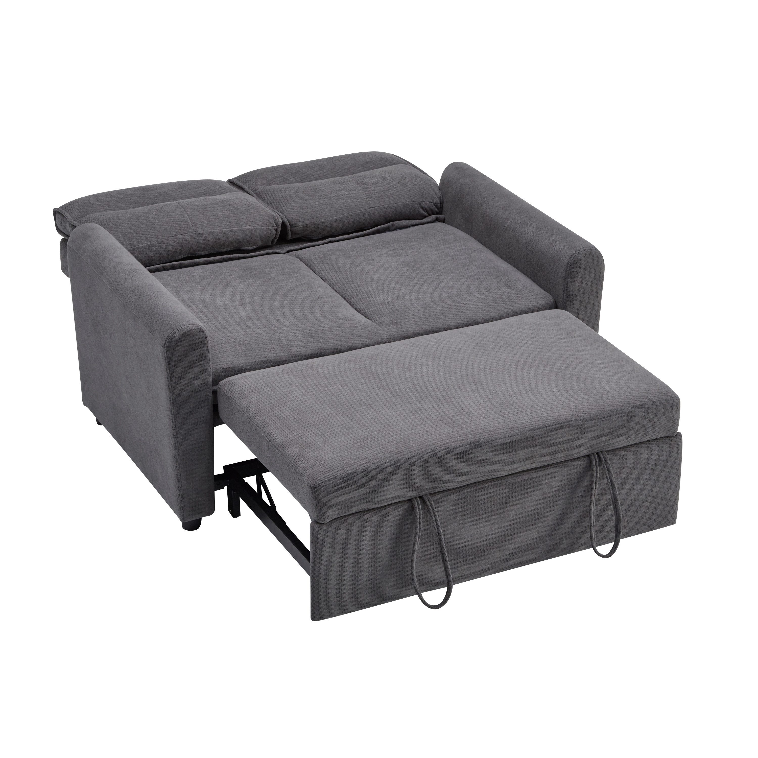 Merax Schlafsofa klappbar 2-Sitzer-Sofa mit 5-fach günstig online kaufen