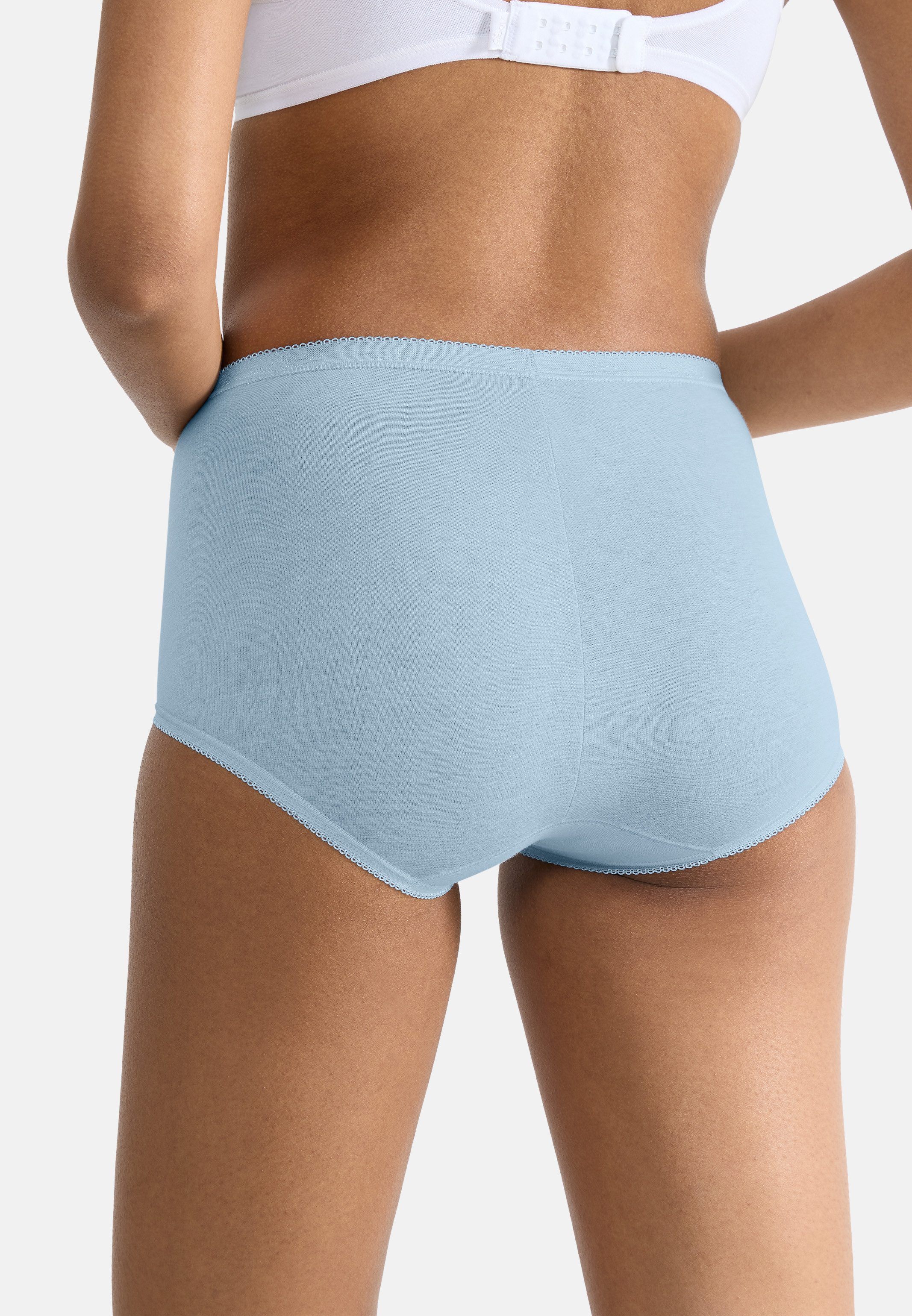 sloggi Maxislip 6er Pack Basic+ (Spar-Set) Maxi Slip - Baumwolle - Atmungsaktiv - Perfekter Sitz