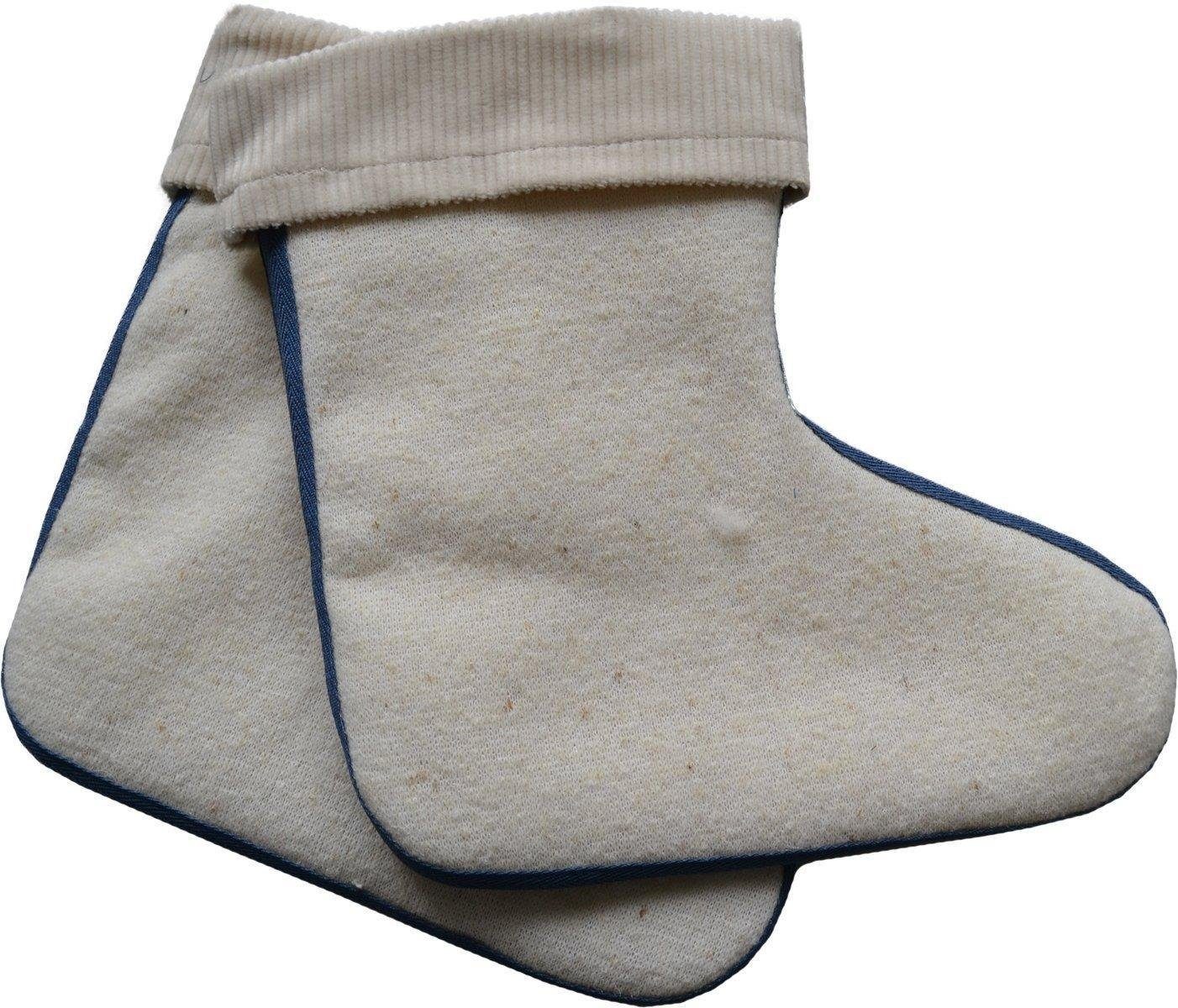 normani Thermosocken Stiefelsocken mit Lammwolle (1 Paar) mit Futter aus reiner Lammwolle