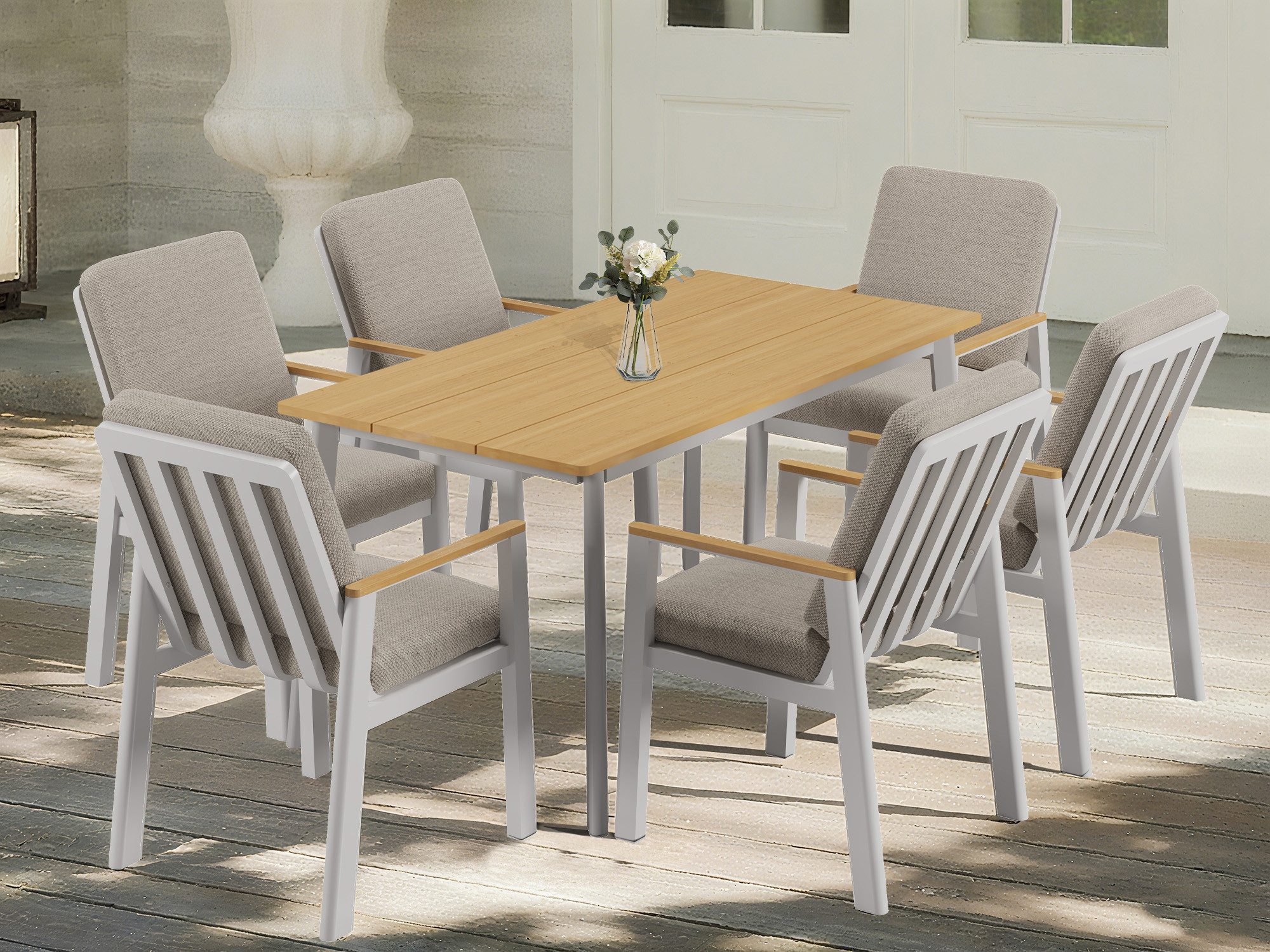 MeXo Gartenlounge-Set, (Gartenmöbel Set für 6 günstig online kaufen