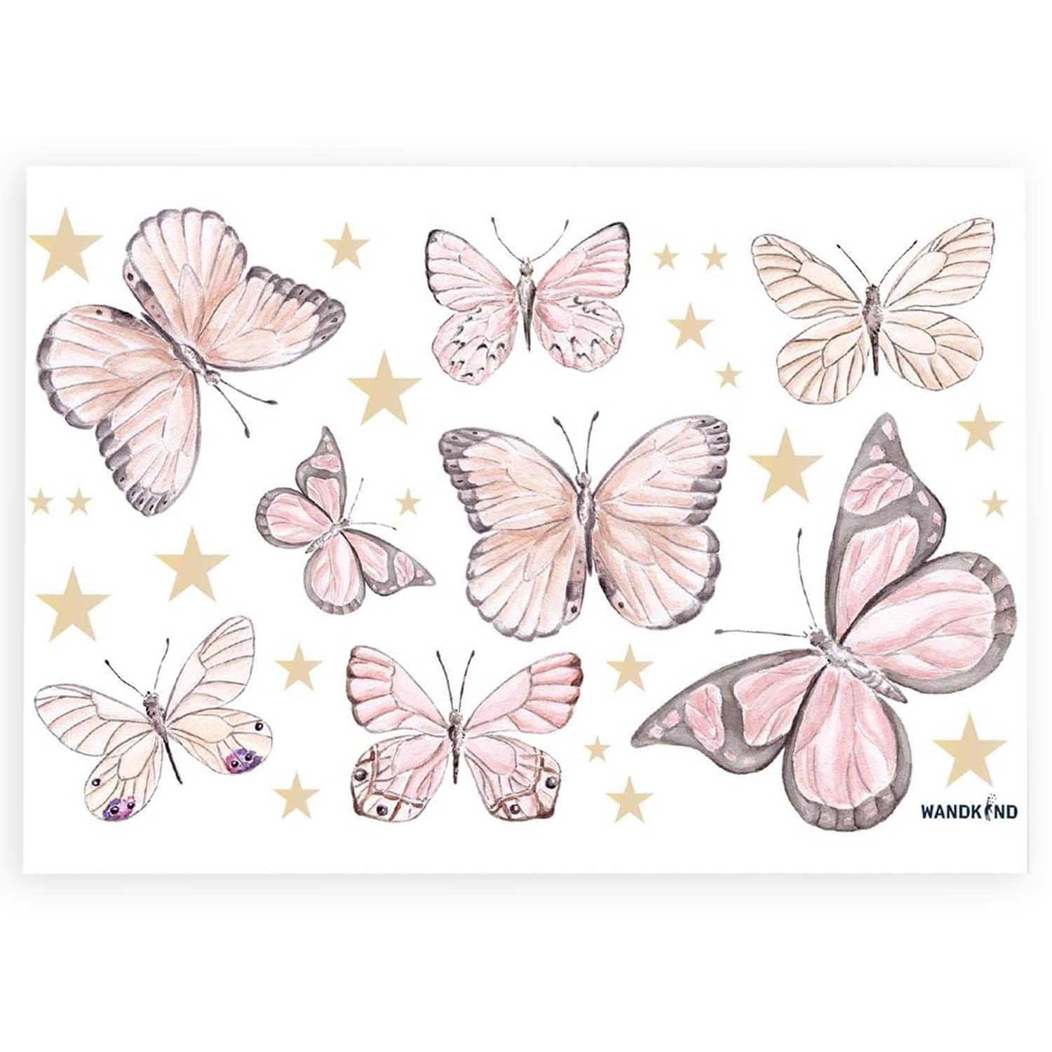 WANDKIND Wandtattoo Schmetterling Set V210