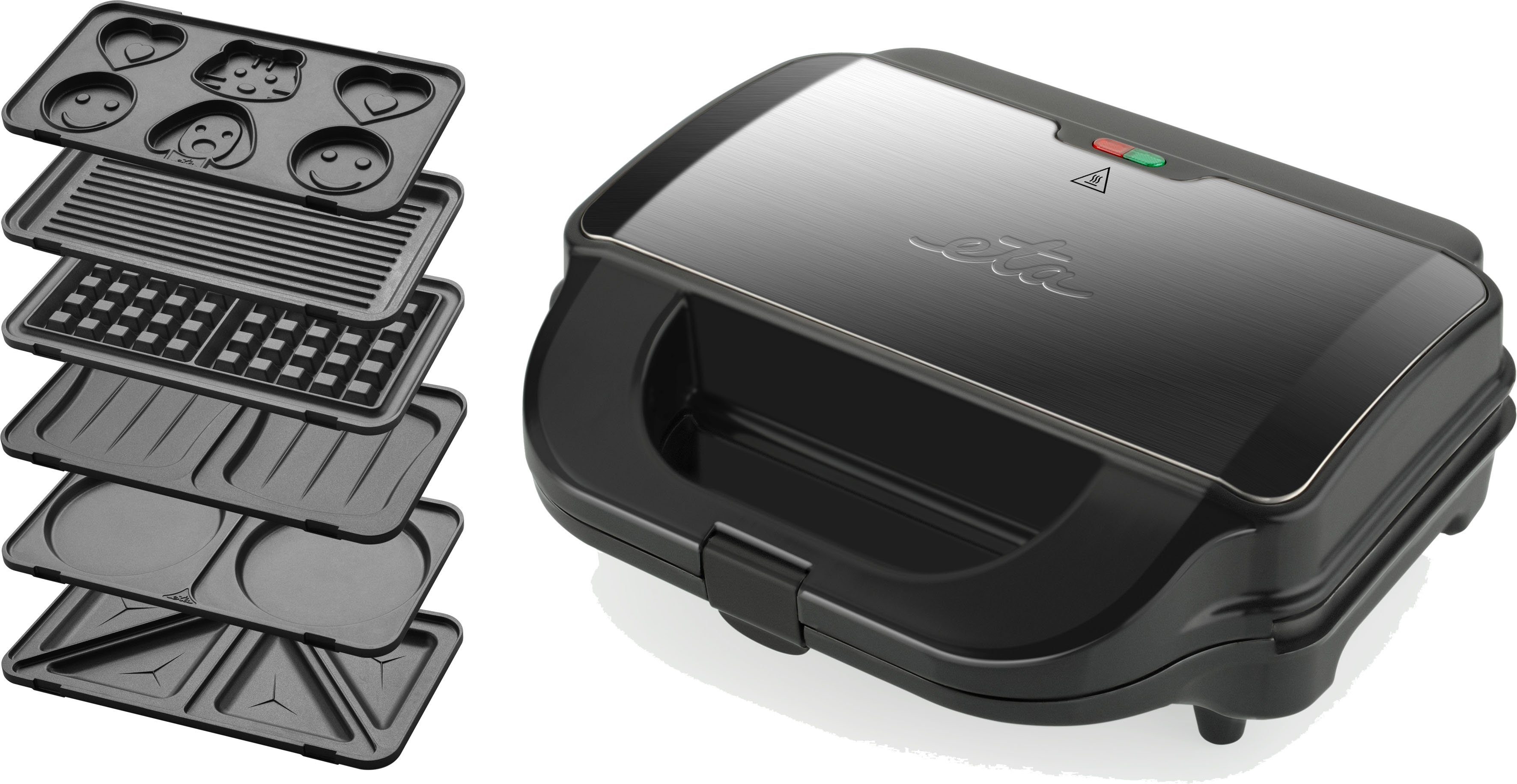 eta Sandwichmaker 6in 1 SORENTO Plus ETA515190000, 900 W