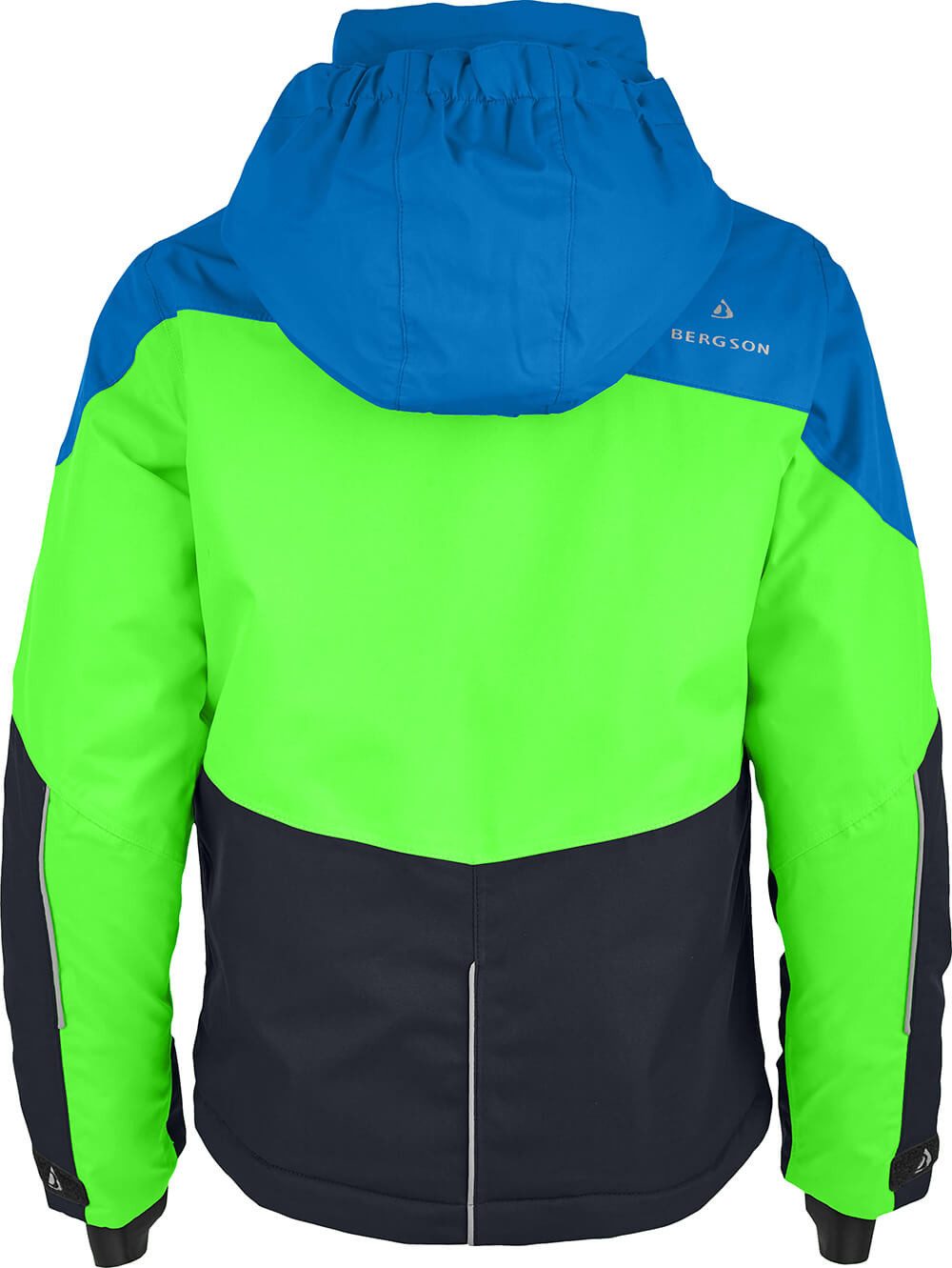 Bergson Skijacke VOLKER neo (maxi) Kinder Skijacke, extra weit für extra viel Spaß im Schnee!, Normalgrö