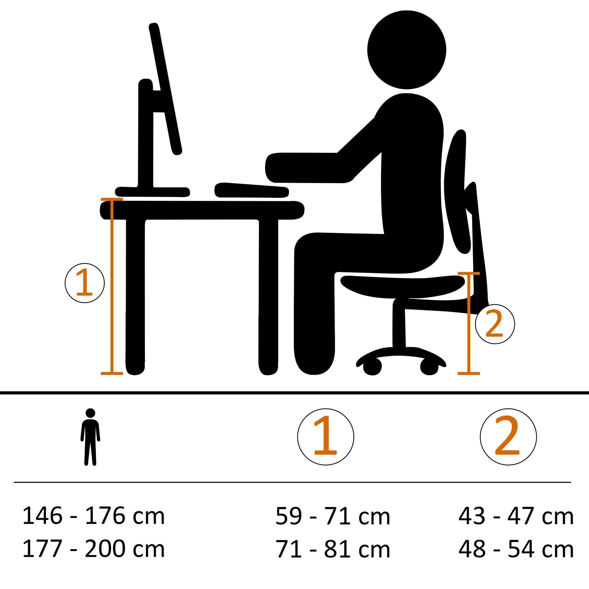 Samt Amstyle Schalenstuhl Dunkelgrau mit Armlehnen), kg, SPM1.420 Drehstuhl ohne (Schreibtischstuhl Rollen Arbeitsstuhl 110