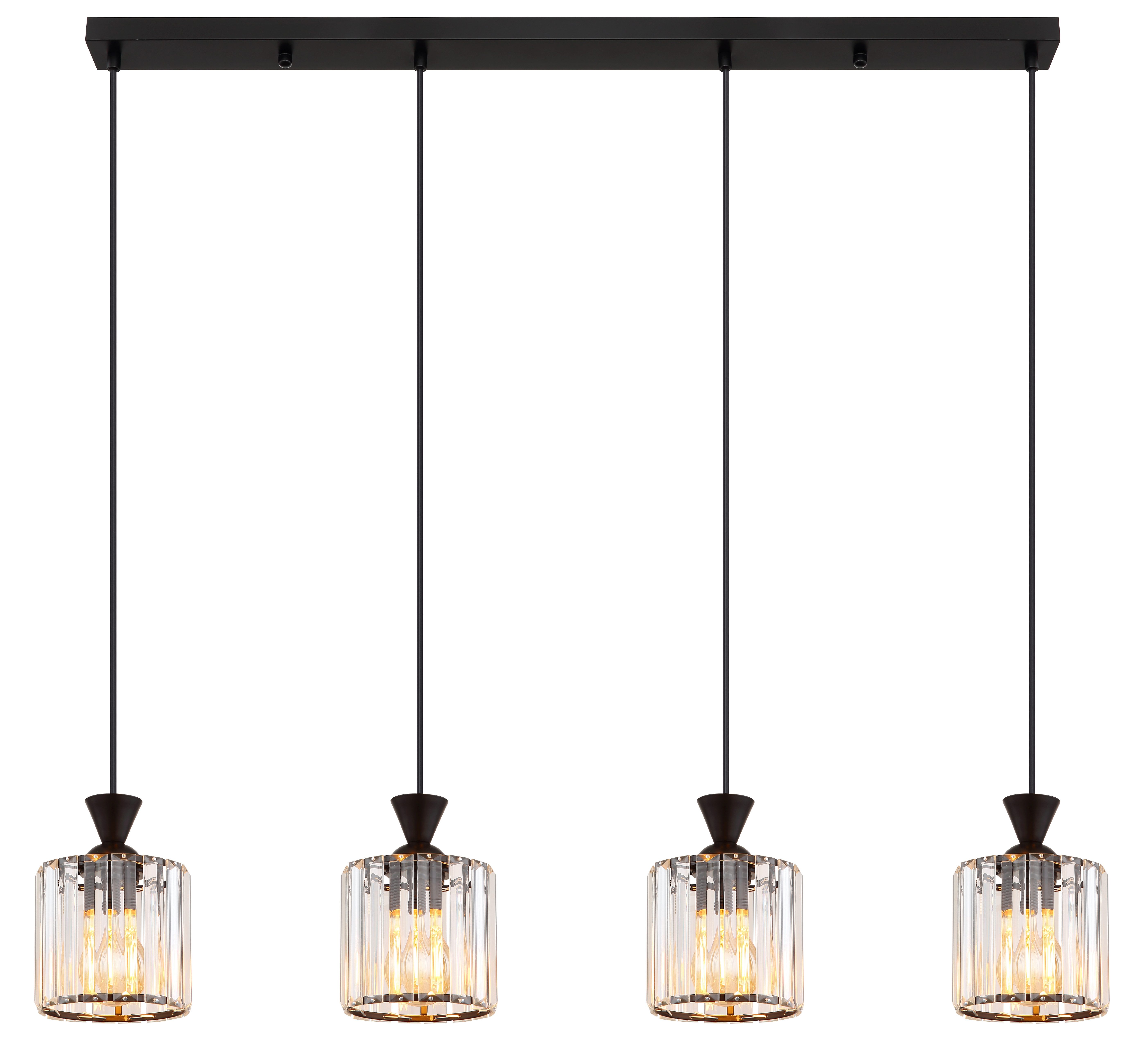 GLOBO LIGHTING Hängeleuchte JORDANA, ohne Leuchtmittel, Hängelampe/Pendelleuchte/Esszimmer/Wohnzimmer/Esstisch