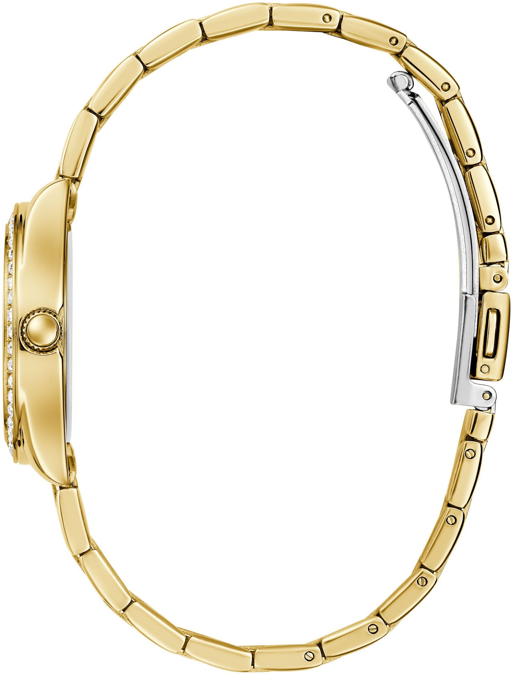 Guess Quarzuhr MINI LUNA GLITZ GW0841L5, günstig online kaufen