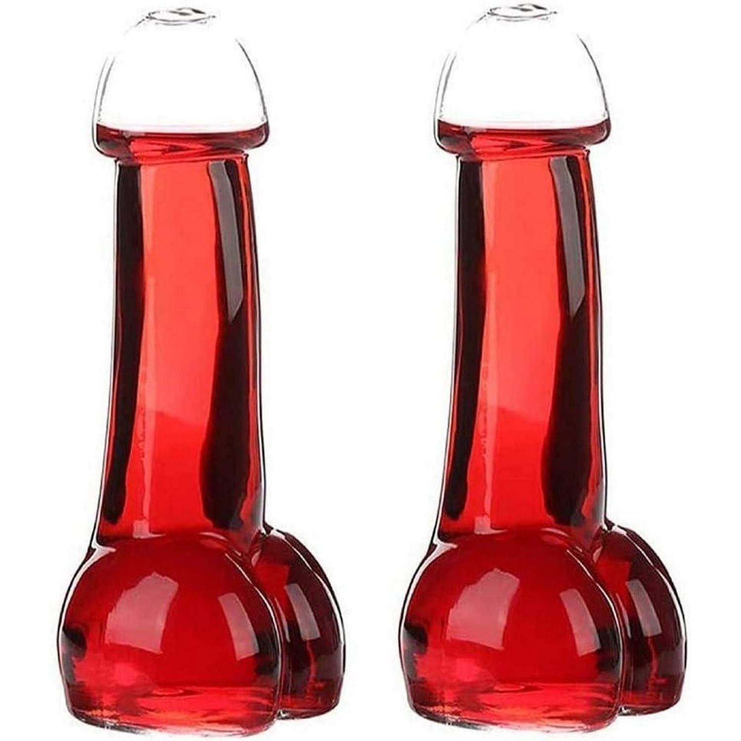 LuxusKollektion Cocktailglas Weinglas Lustig Cocktailgläser 2er Set Junggesellen