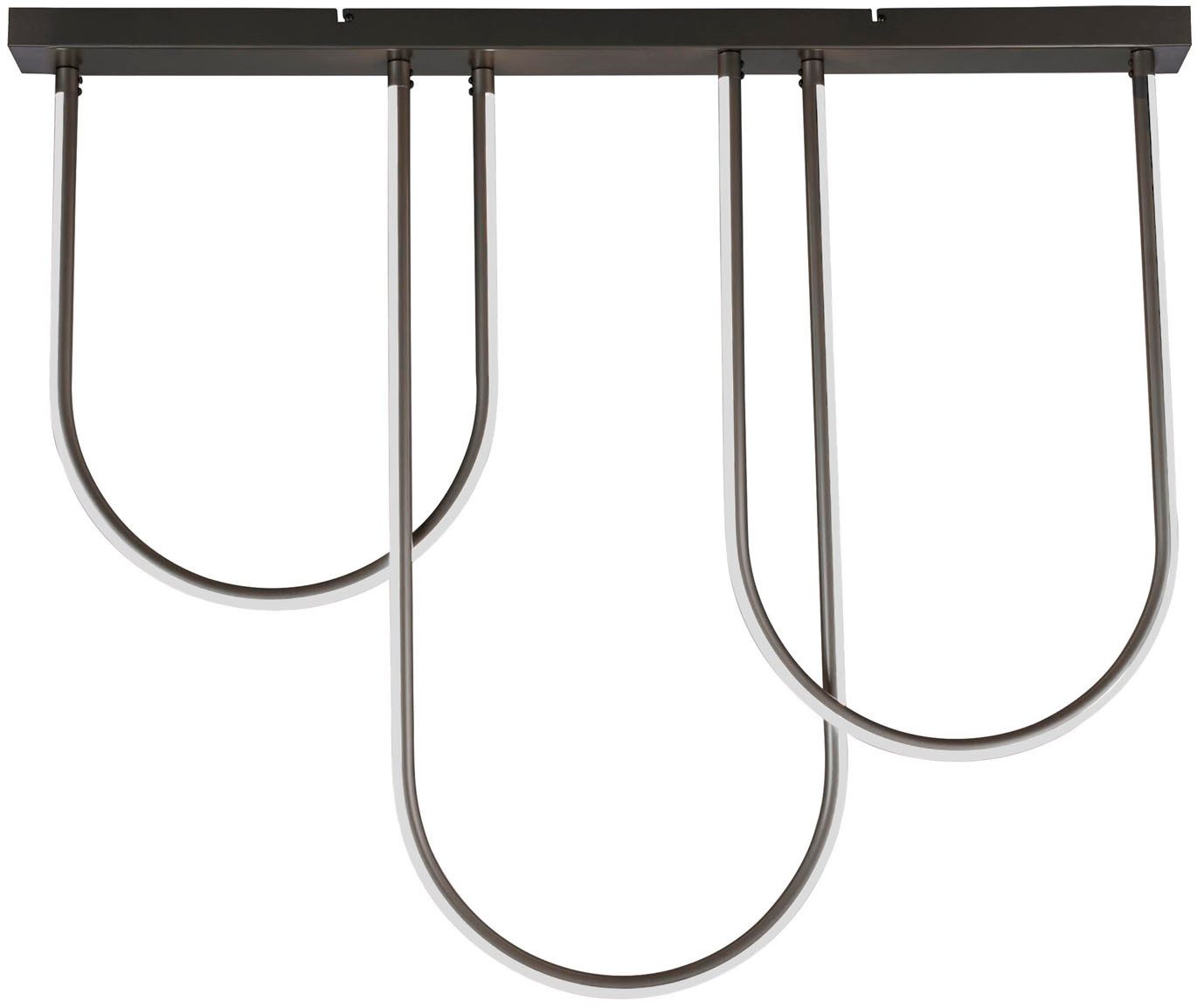 Searchlight LED Deckenleuchte Hängeleuchte Chime, 3-flammig, LED fest integriert, Warmweiß, Lianen-Optik