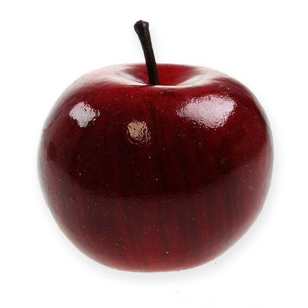 Kunstpflanze Künstliche Äpfel Rot Dekofrüchte 6cm günstig online kaufen