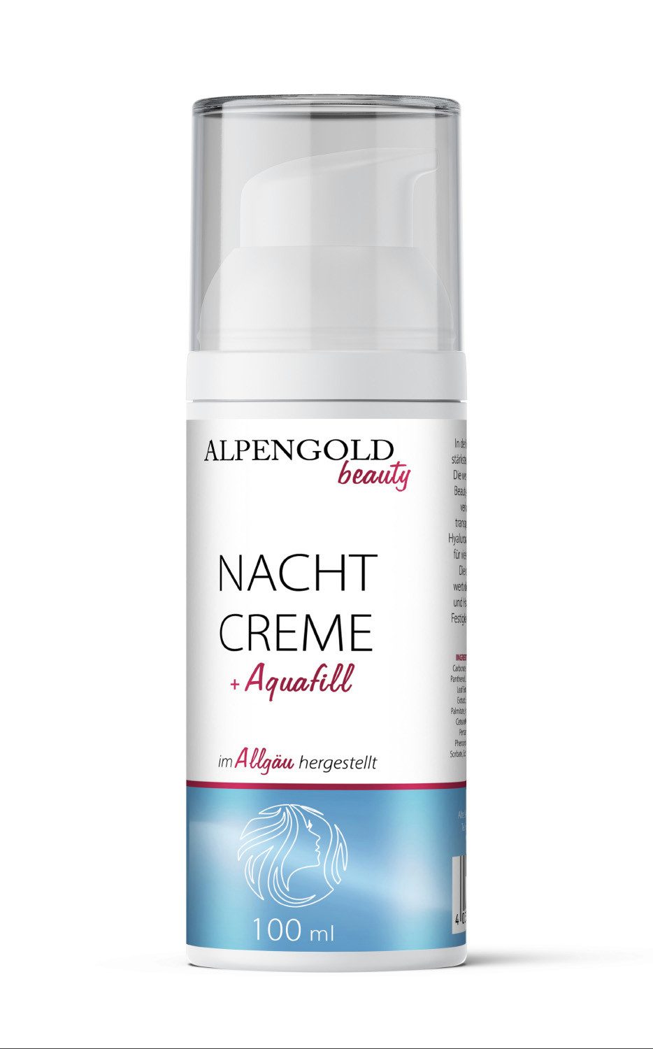 Gesichtspflege Nachtcreme + Aquafill