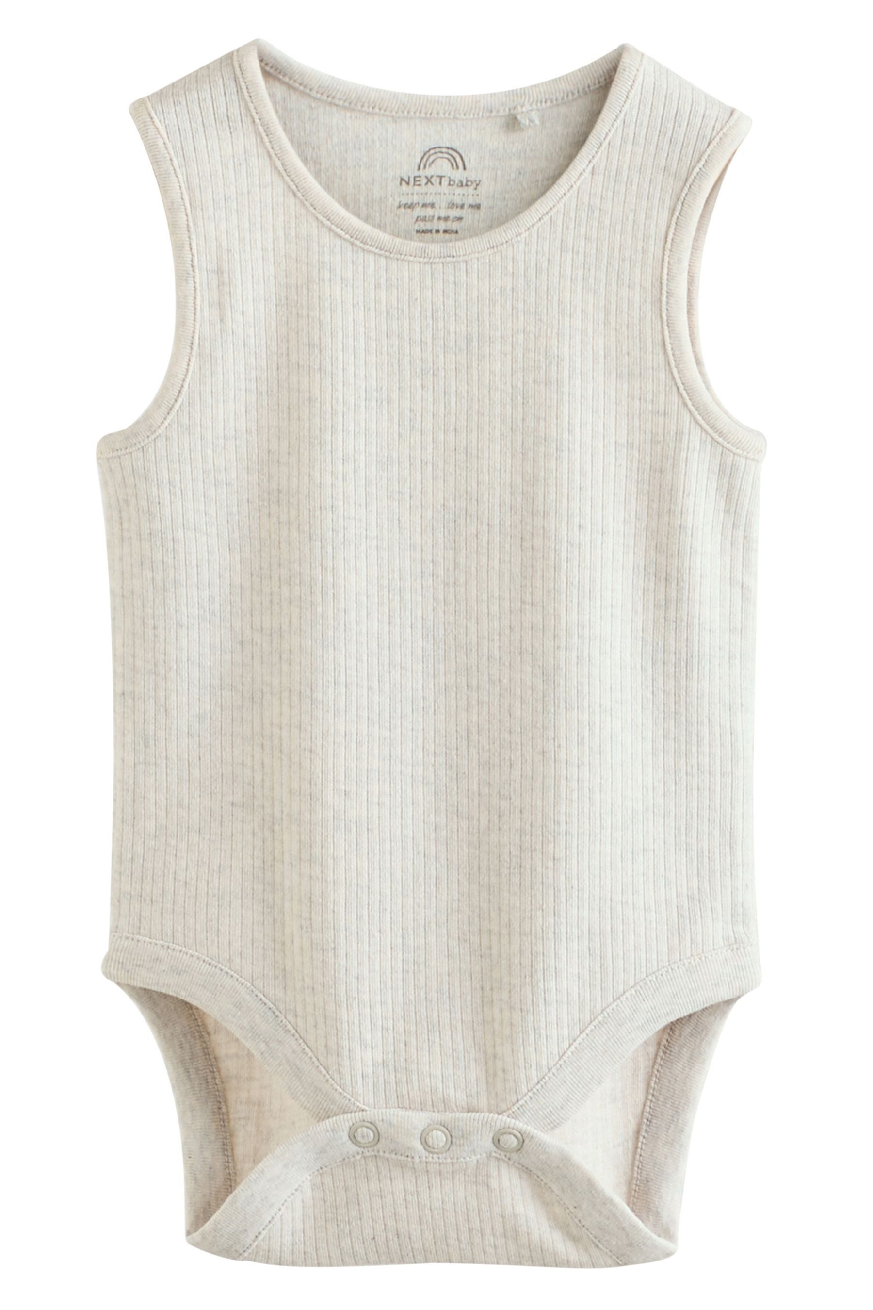 Next Body 5er-Pack Baby Träger-Bodysuits aus 100 % Baumwolle (5-tlg)