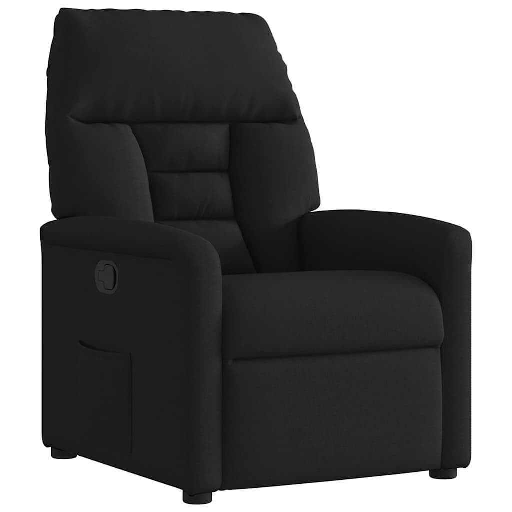 vidaXL Sessel Relaxsessel Schwarz Stoff (1-St) günstig online kaufen