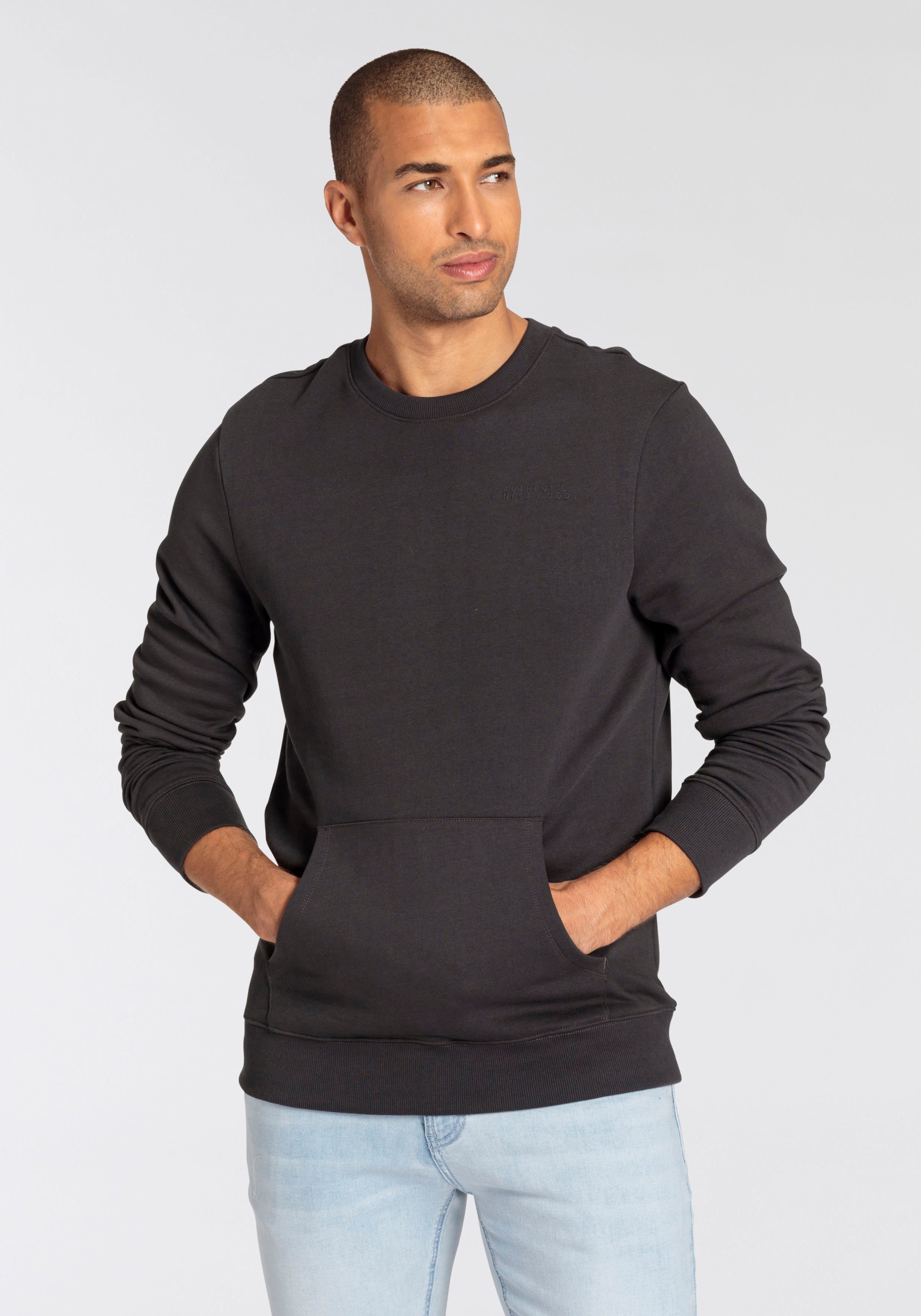 Bruno Banani Sweatshirt mit Kängurutasche