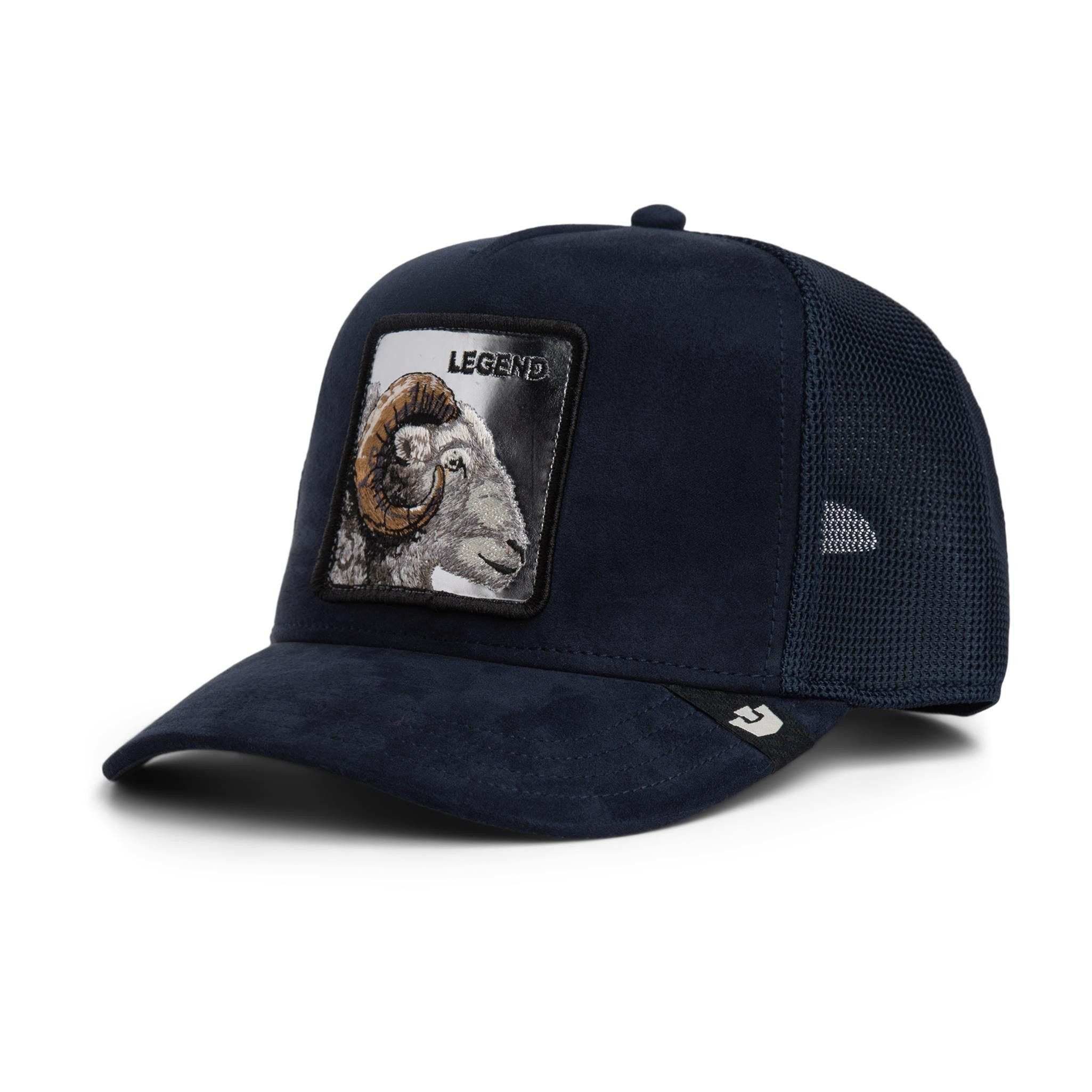 GOORIN Bros. Trucker Cap Goorin Bros. Silver Legend Trucker Cap Edge (Basecap, Basecap, Trucker Kappe, Meshcap)