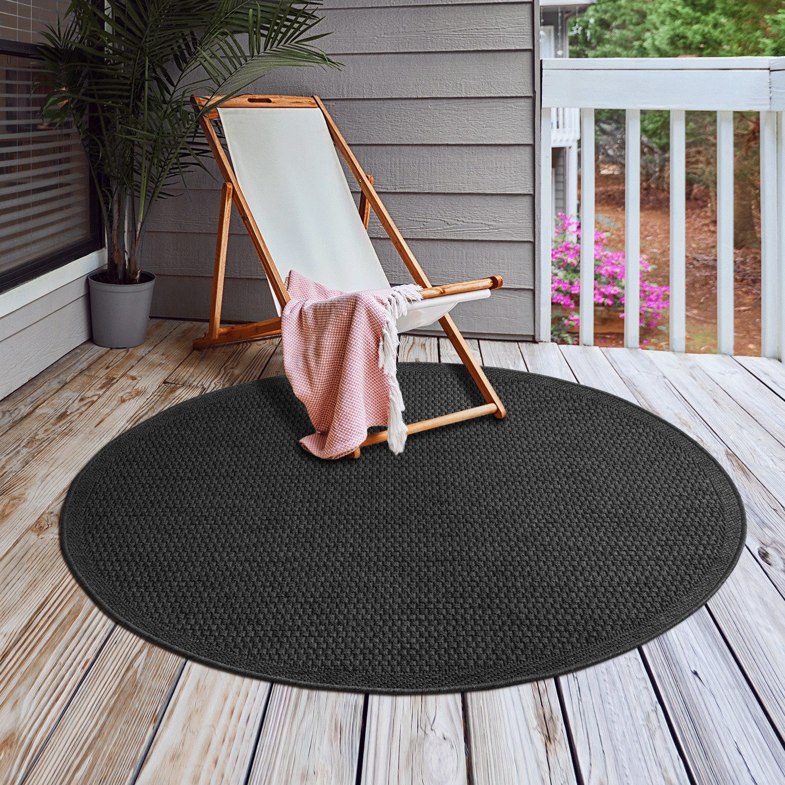 the carpet Teppich Toulose, rund, Höhe: günstig online kaufen