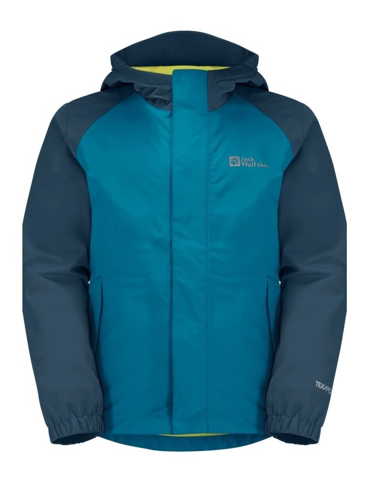 Regenjacke Tucan (leicht, winddicht, wasserdicht) everestblau Kinder