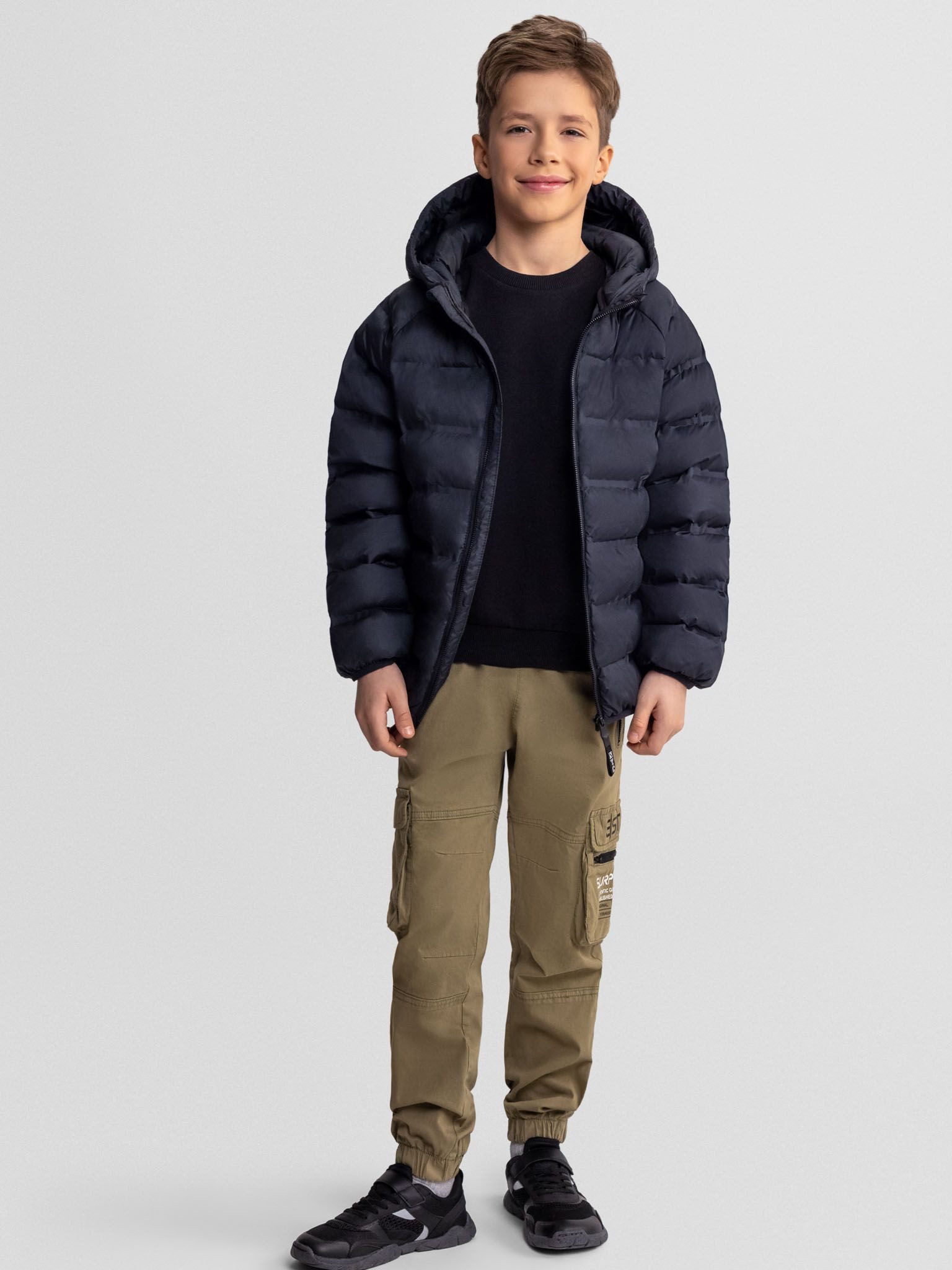 MINOTI Steppjacke Stehkragen mit Kinnschutz