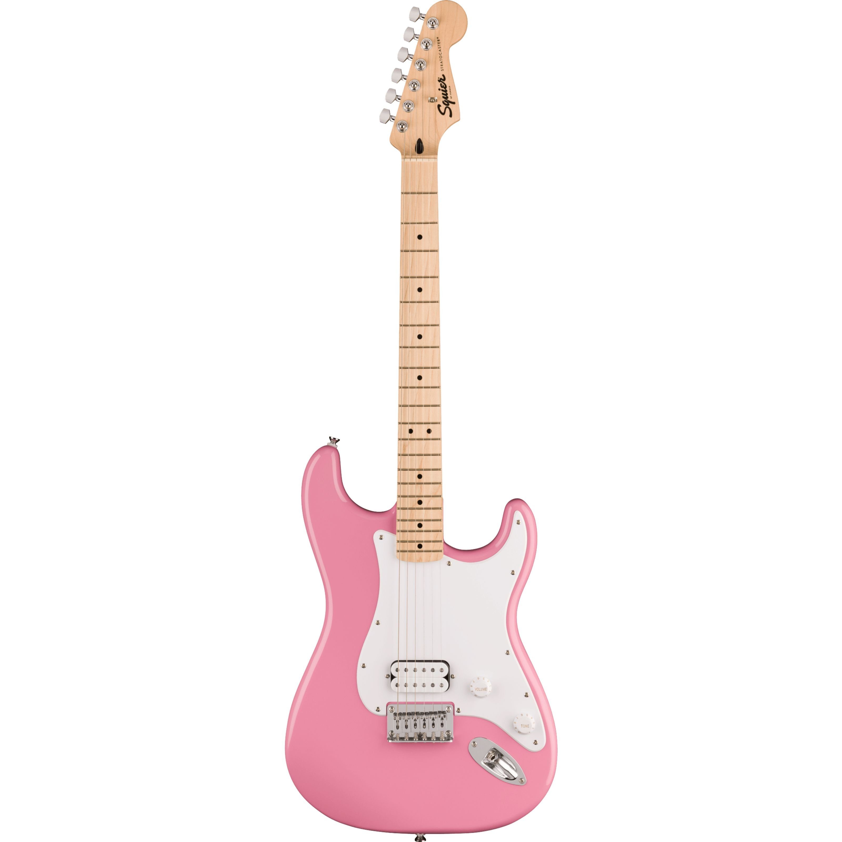 Squier E-Gitarre, Sonic Stratocaster HT H MN Flash Pink - E-Gitarre