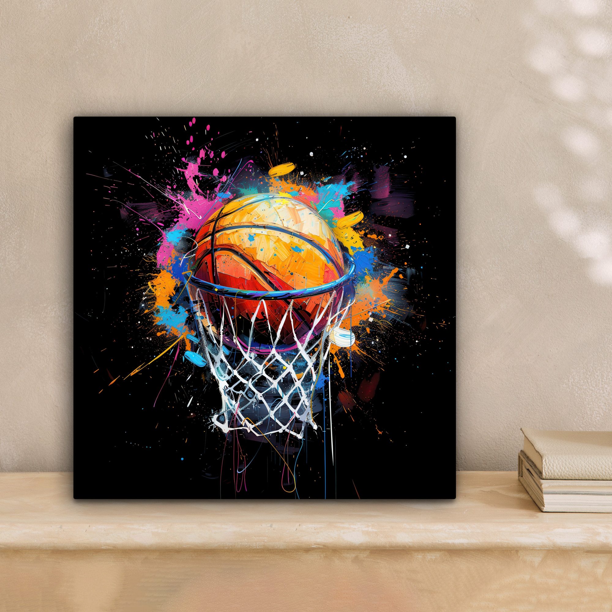 OneMillionCanvasses® Leinwandbild Graffiti - Sport - Basketball, Fotodruck günstig online kaufen