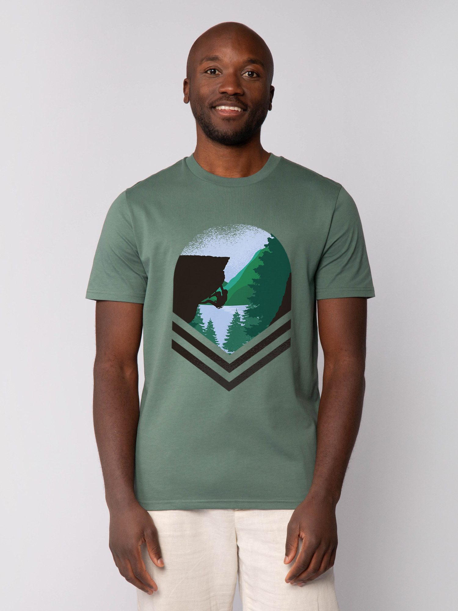 wat? Apparel T-Shirt Bay Climbing