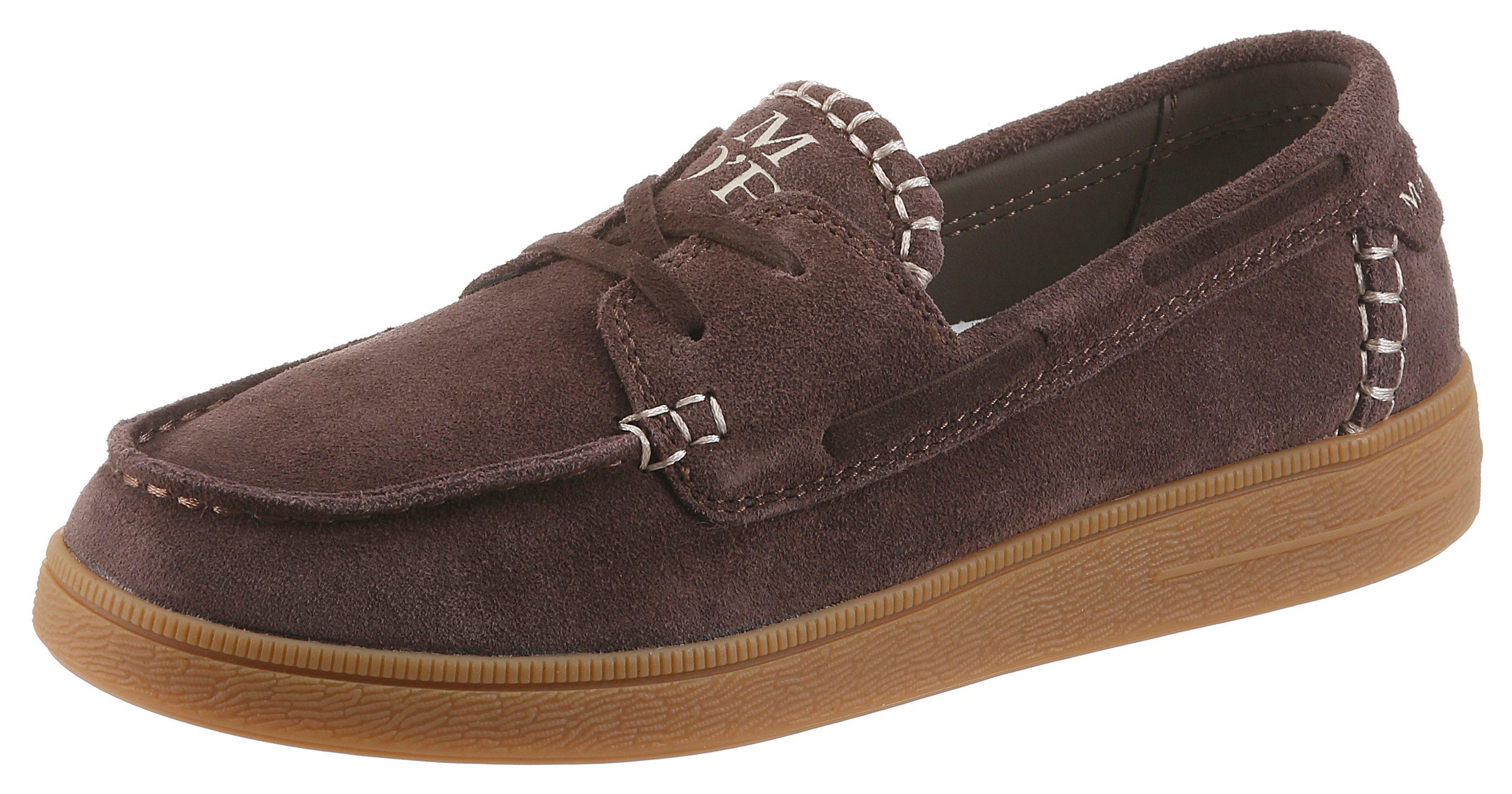 Marc O'Polo Charlie Schnürschuh Schnürer, Bootsschuh, Schnürschuh mit MemoryFoam-Innensohle