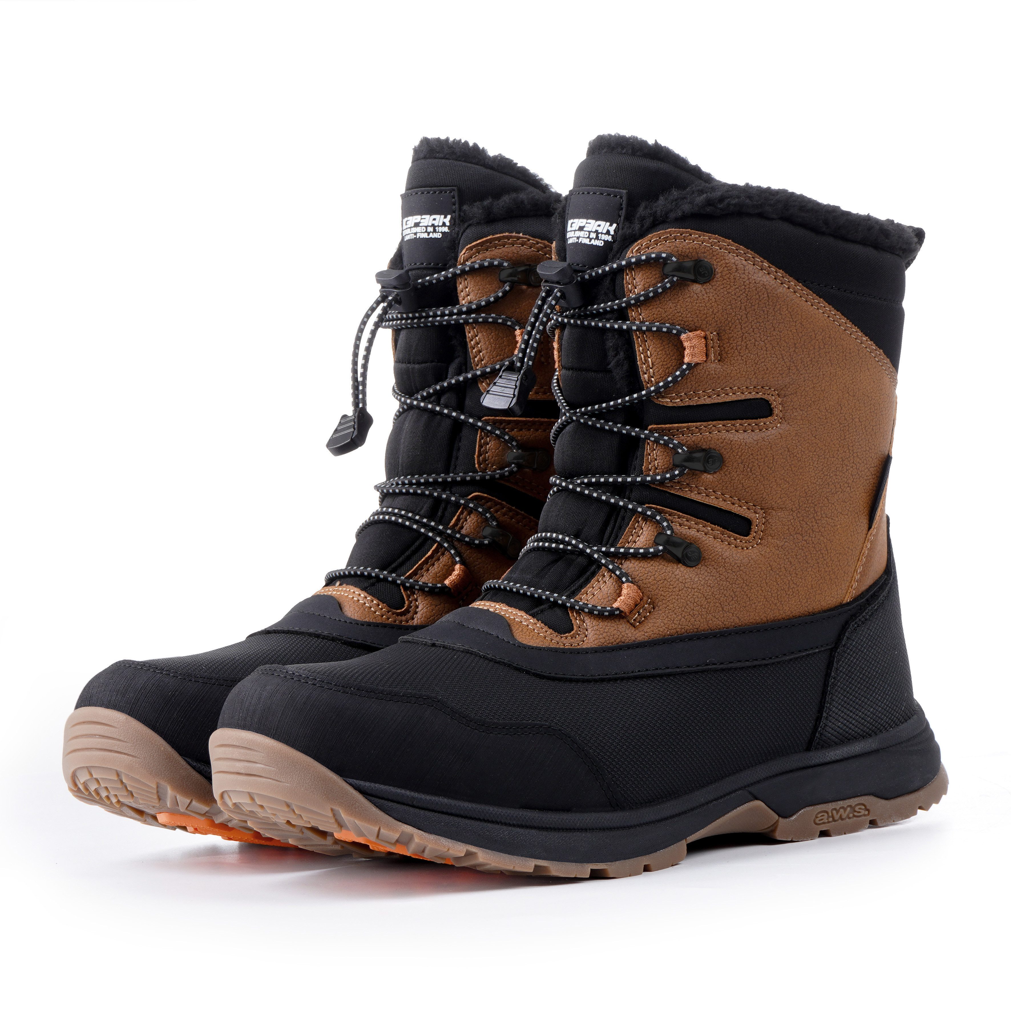Icepeak ALMONT MR Winterboots Winterschuhe, Winterstiefel, Snowboots, gefüttert & wasserabweisend