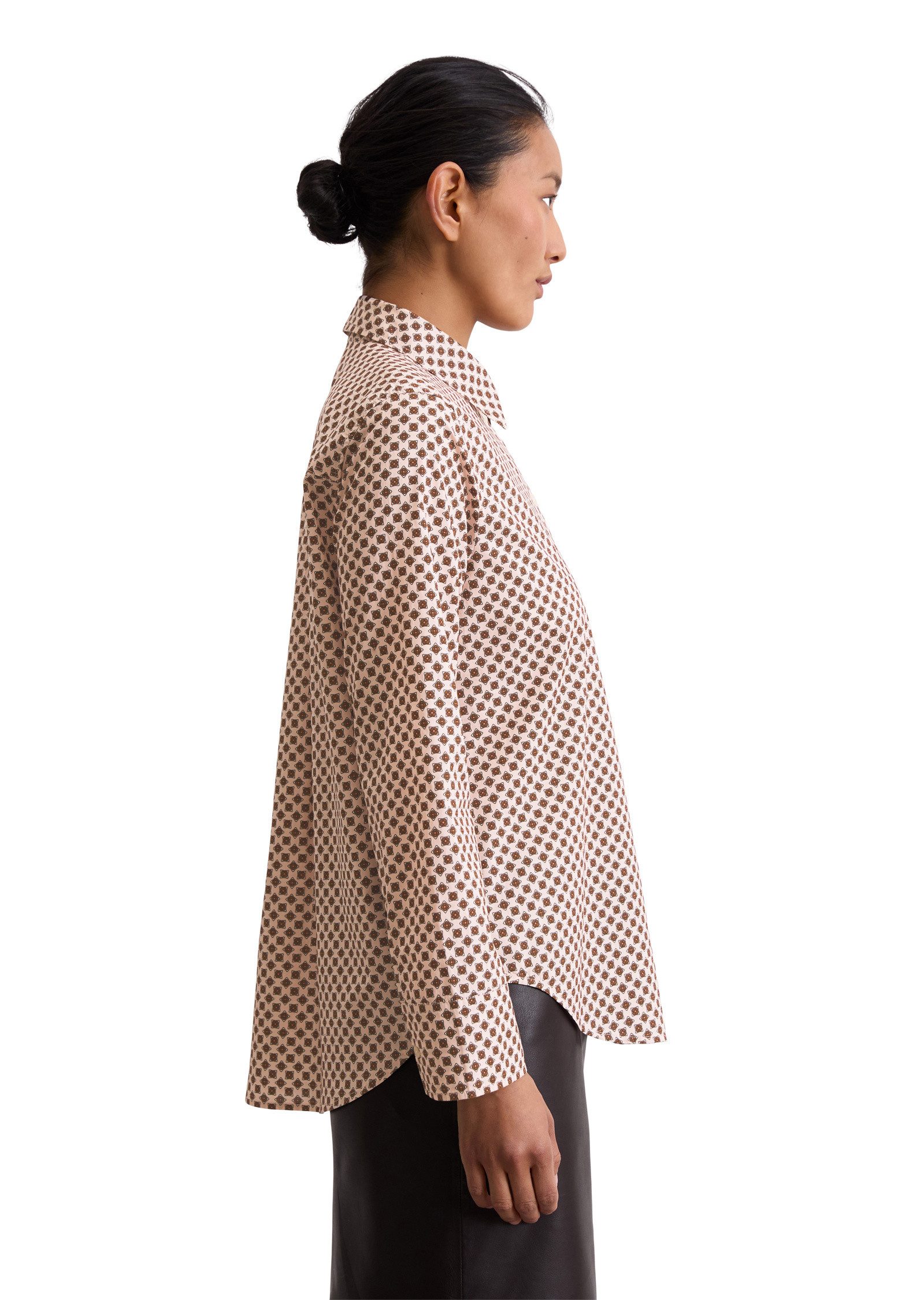 Marc O'Polo Langarmbluse aus Papertouch-Popeline günstig online kaufen