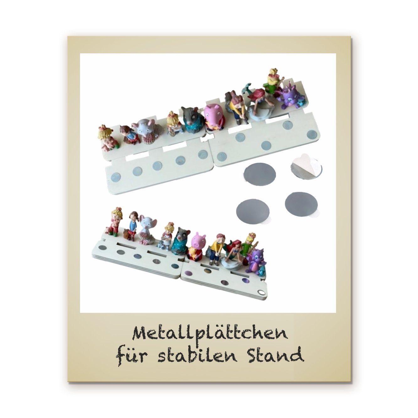 Collection ® - Wandregal Friends Farbklecks Little Regal für Musikbox