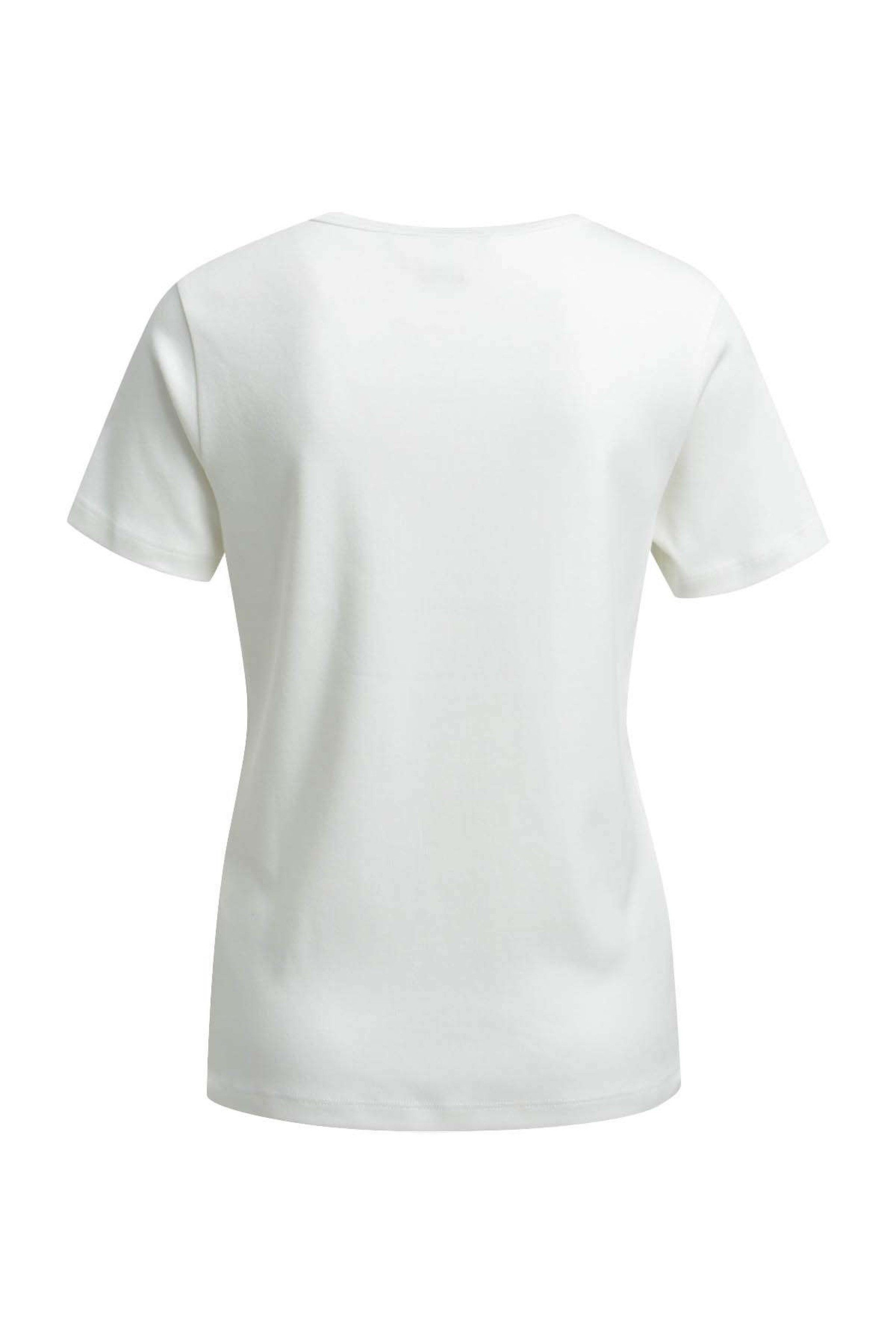 Smith & Soul Kurzarmshirt REGULAR T-SHIRT INTERLOCK off white