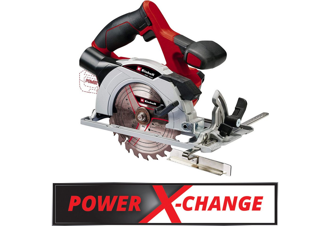 Thumbnail - Einhell Akku-Handkreissäge Einhell Akku Handkreissäge TE-CS 18/150 Li-Solo 150mm mit LED, Produkt