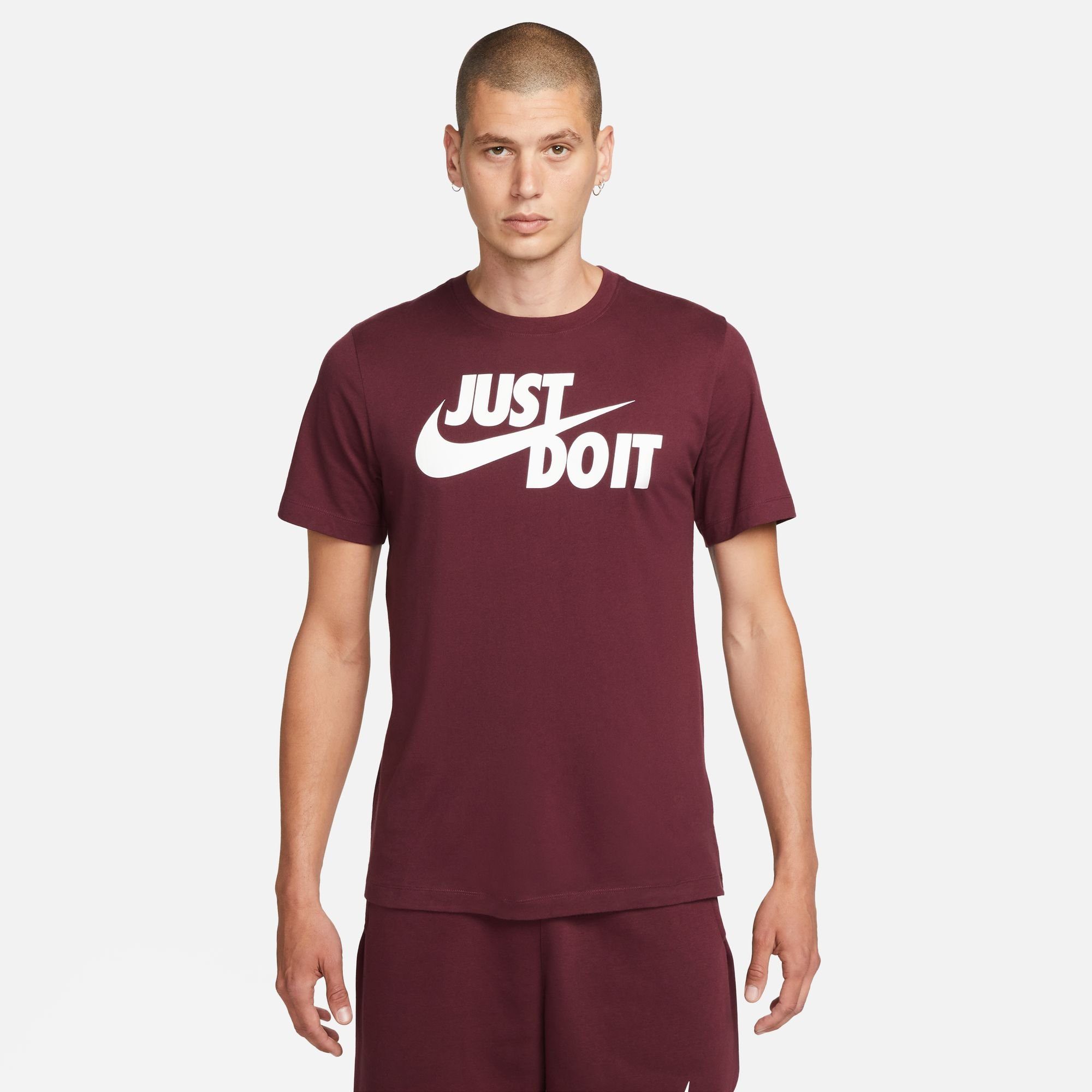 Nike Sportswear NIGHT T-Shirt MEN'S JDI MAROON T-SHIRT