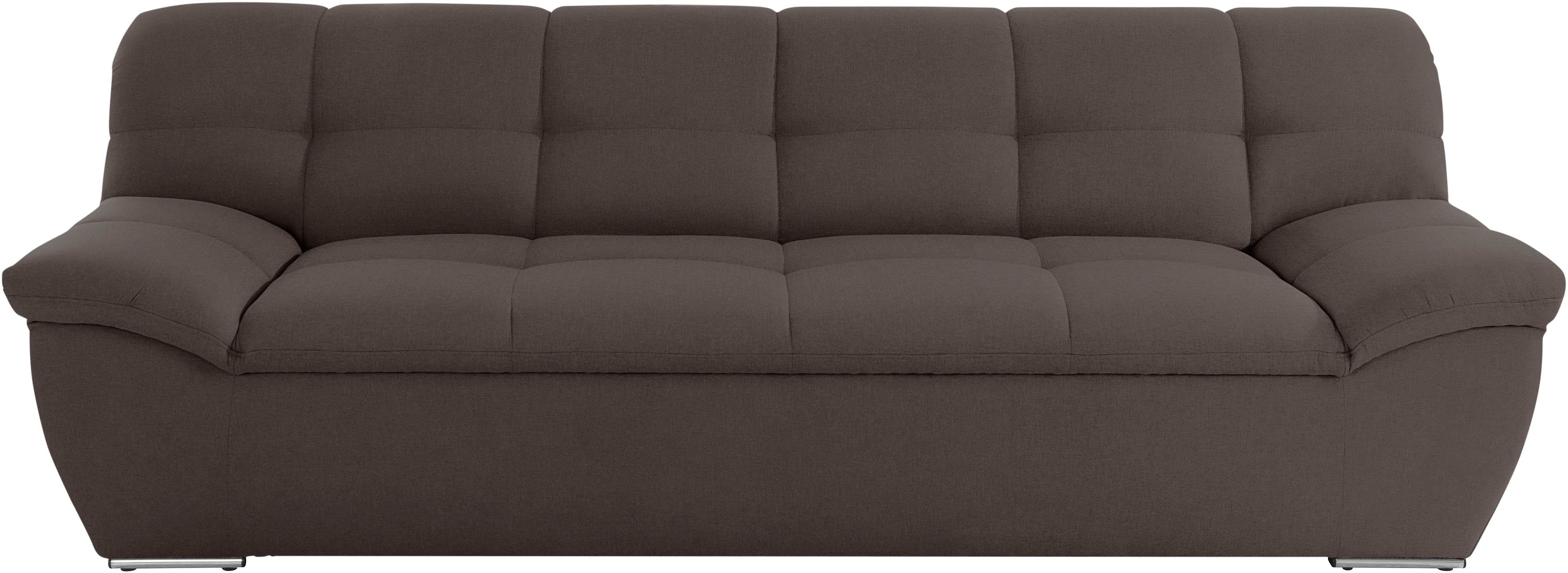 DOMO collection 3-Sitzer Lagoa, moderne Sitzheftung, bequem und komfortabel, frei im Raum stellbar, in großer Farbauswahl